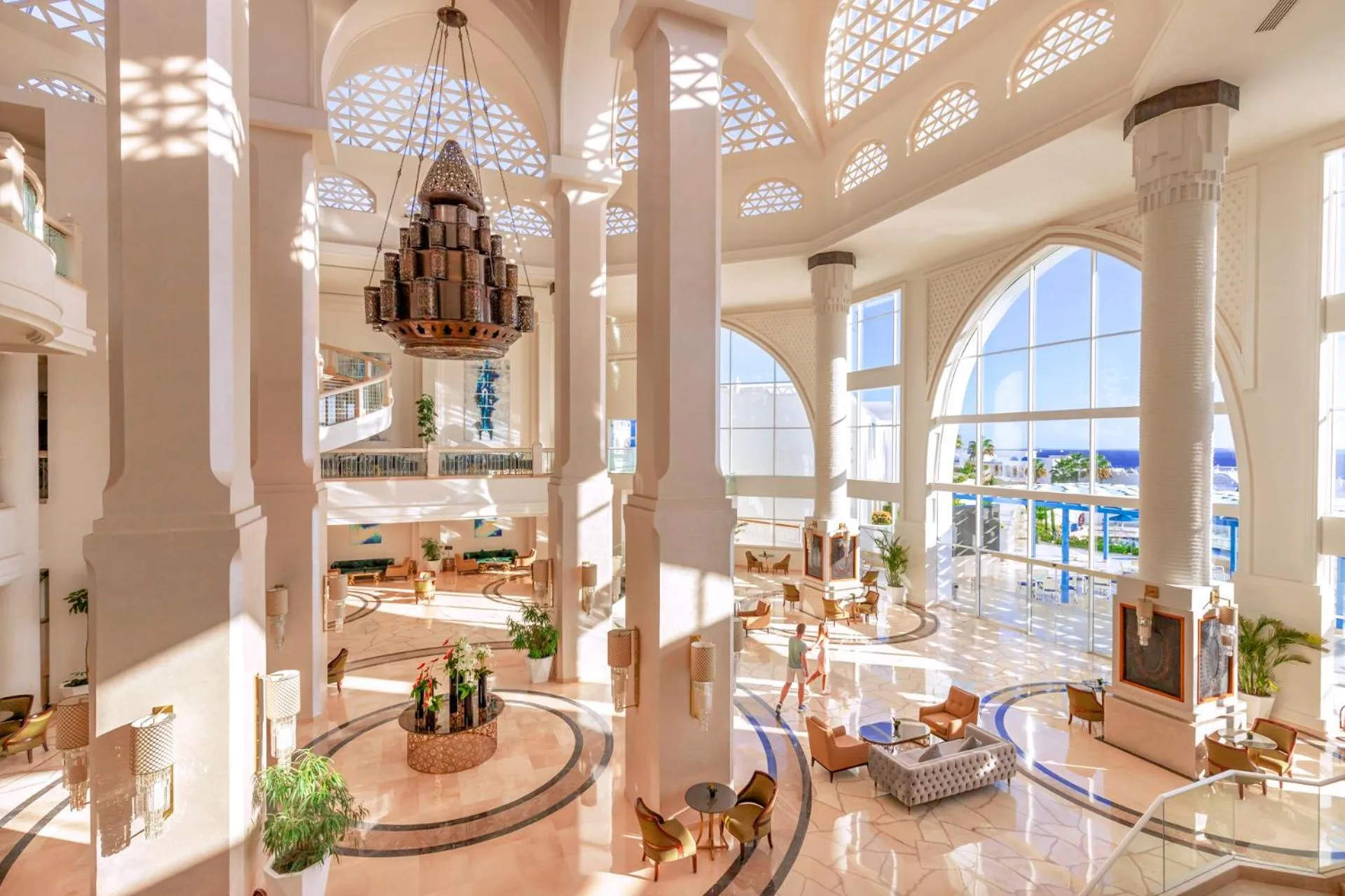 Lobby or reception in Pickalbatros Palace Sharm "Aqua Park"- All inclusive