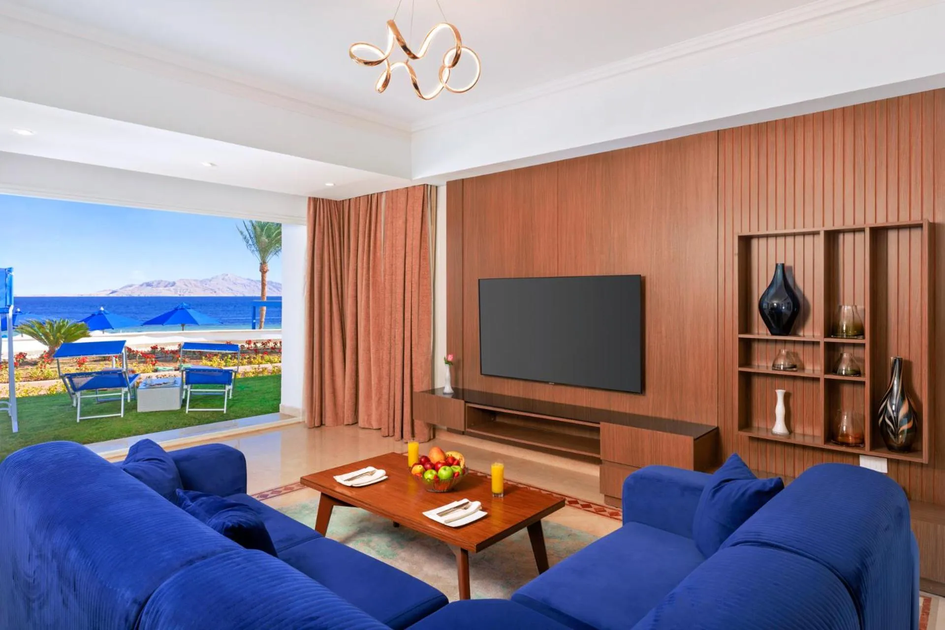 Living room in Pickalbatros Palace Sharm "Aqua Park"- All inclusive