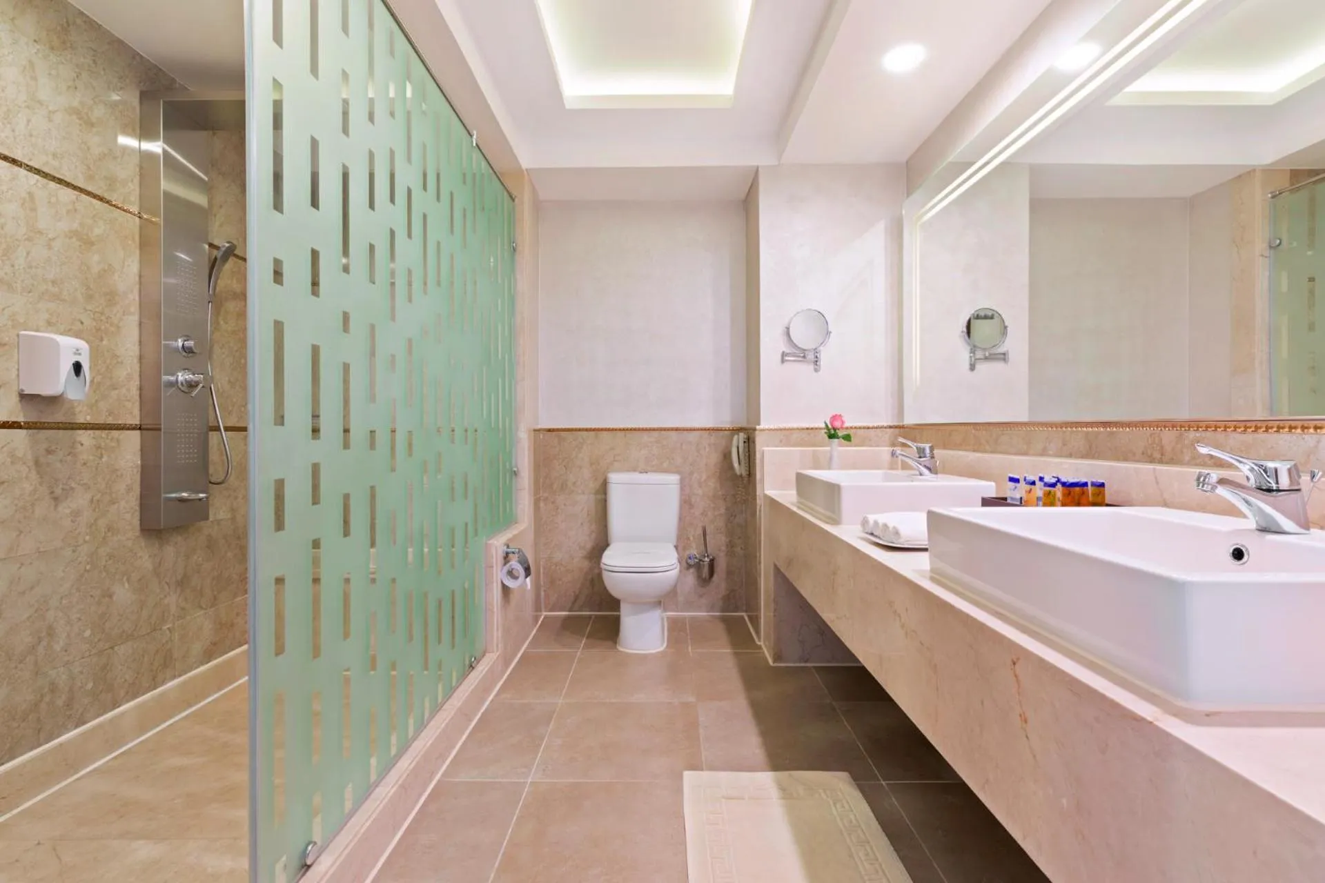 Bathroom in Pickalbatros Palace Sharm "Aqua Park"- All inclusive