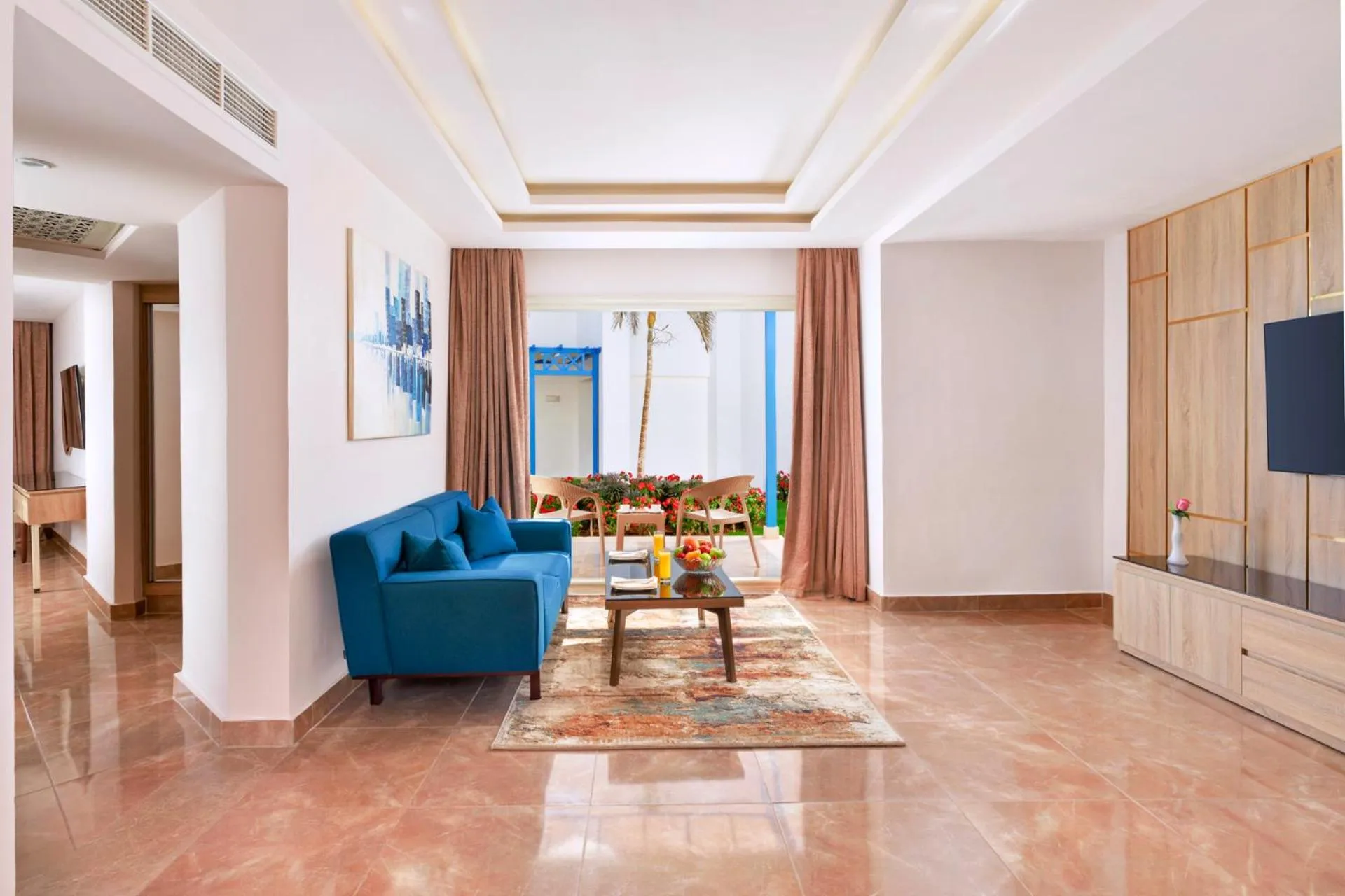 Living room in Pickalbatros Palace Sharm "Aqua Park"- All inclusive