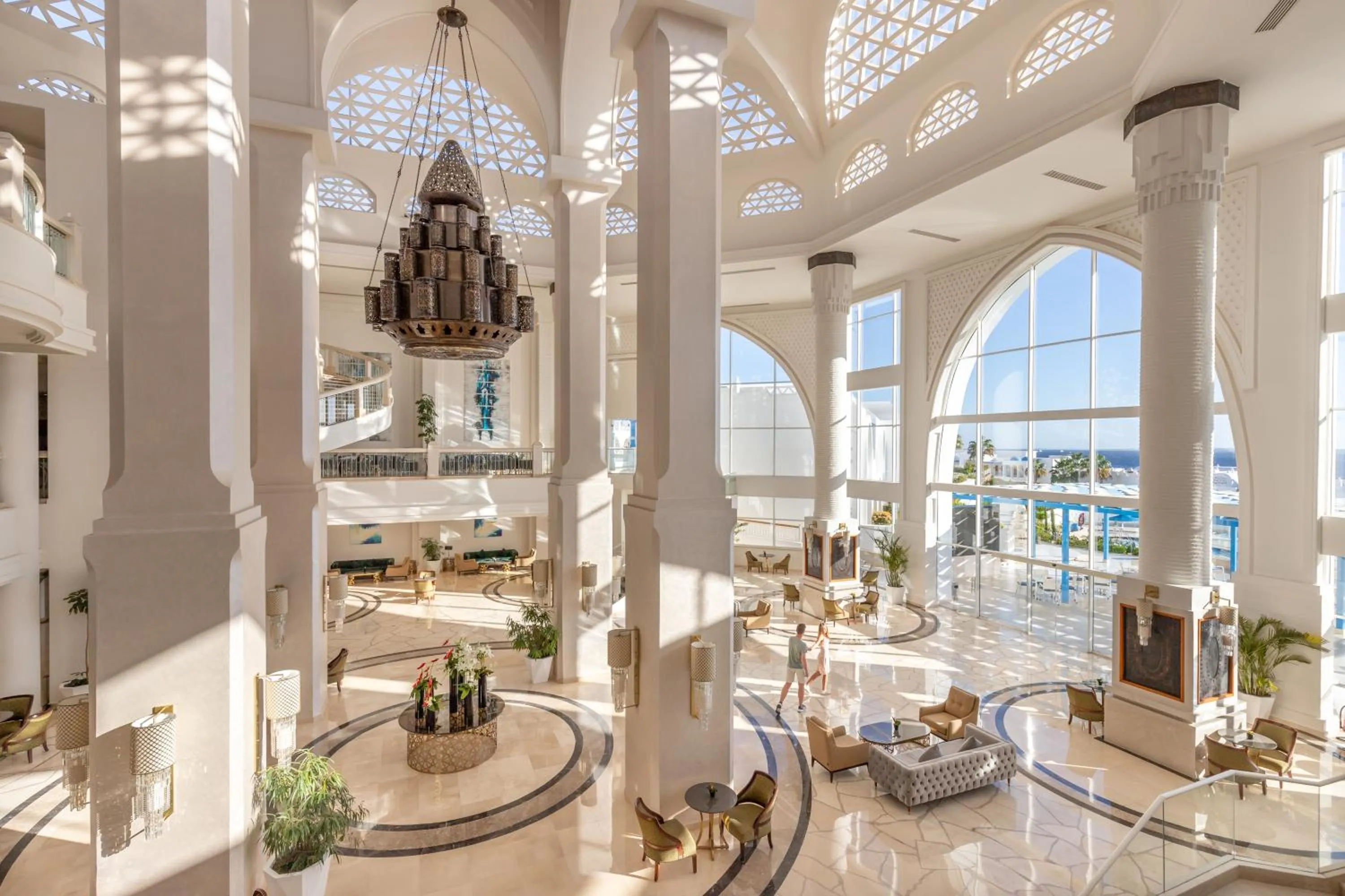 Lobby or reception in Pickalbatros Palace Sharm "Aqua Park"- All inclusive