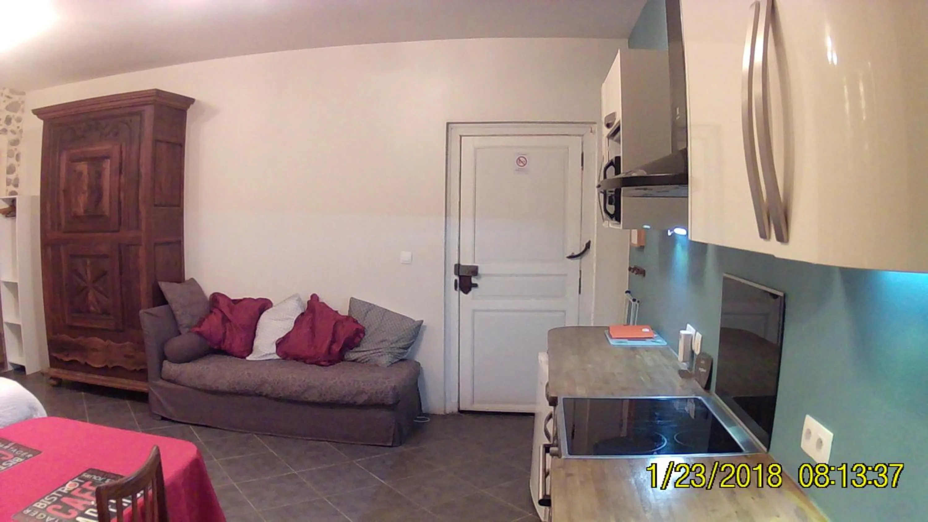 Seating area in Chez Susan