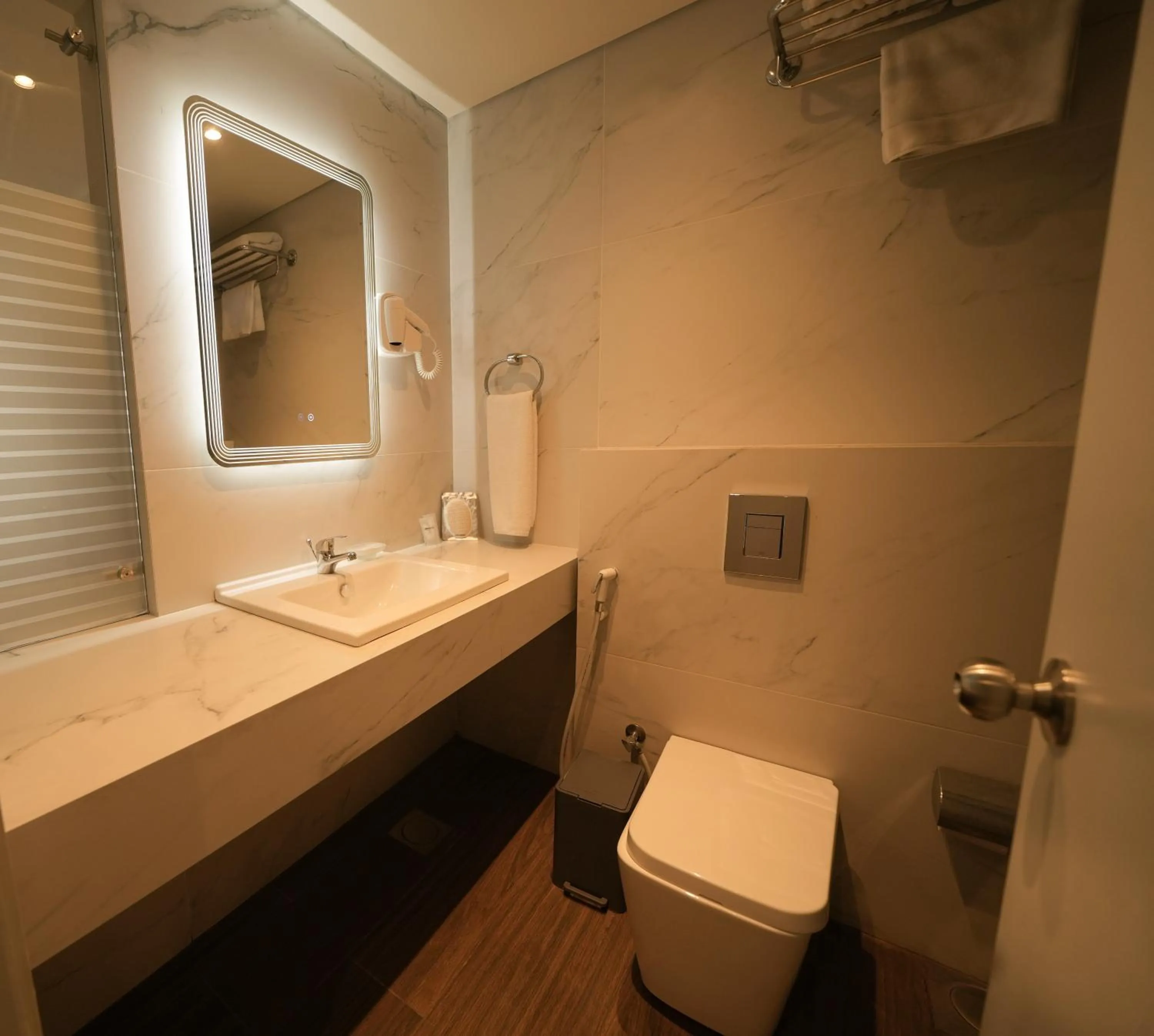 Toilet in Casa D'or Hotel