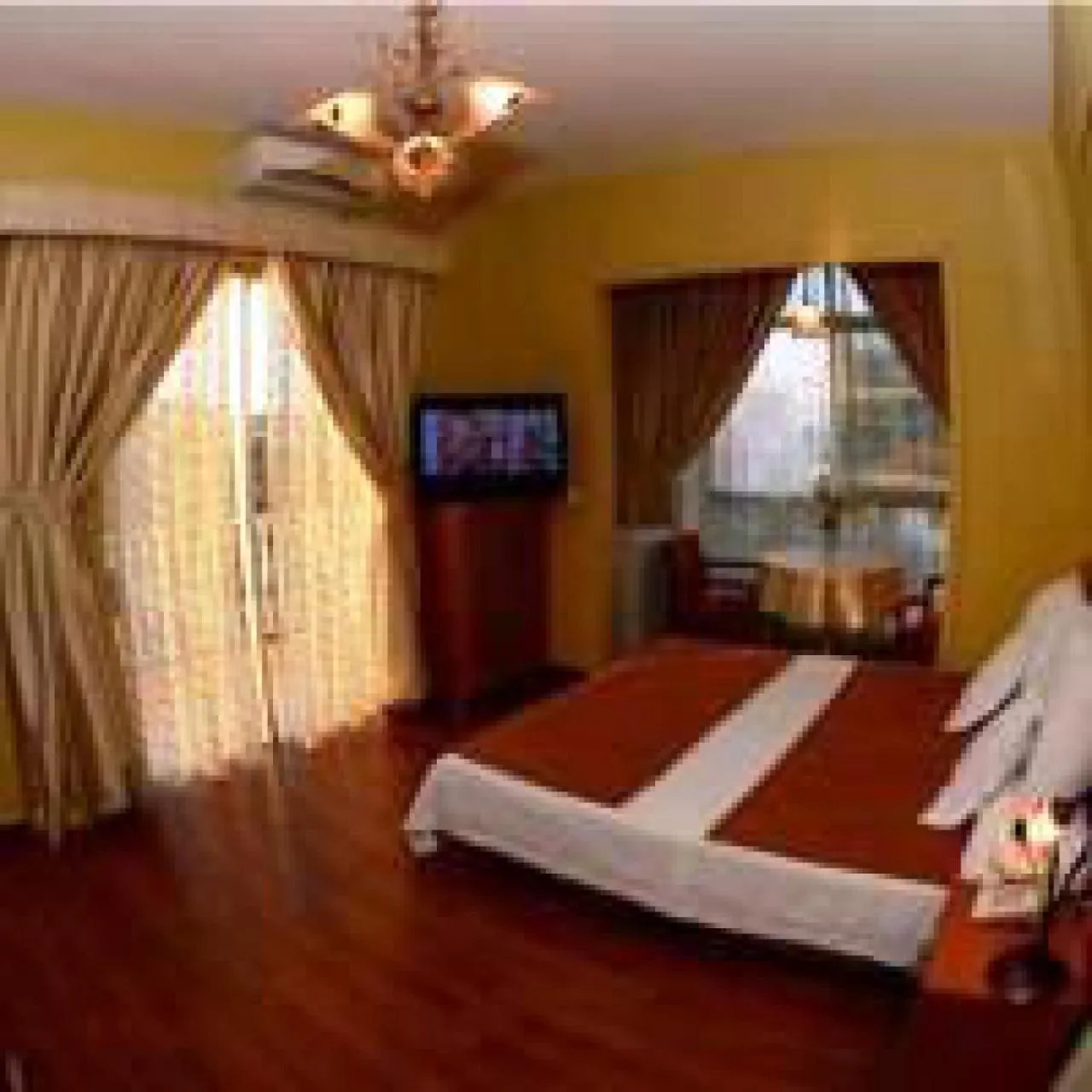 Bed in Ahiram Hotel Byblos