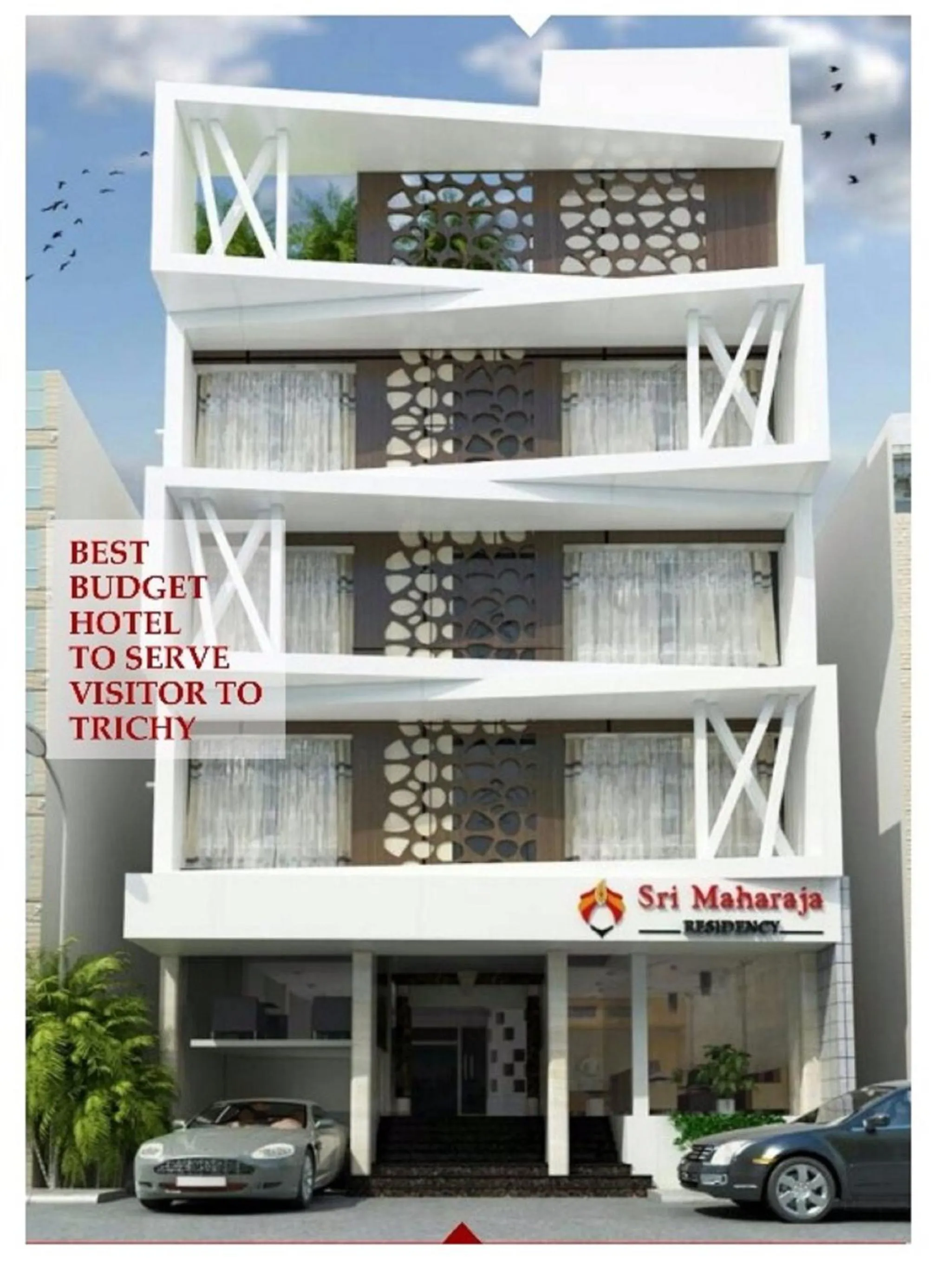 Facade/entrance in Sri Maharaja Residency