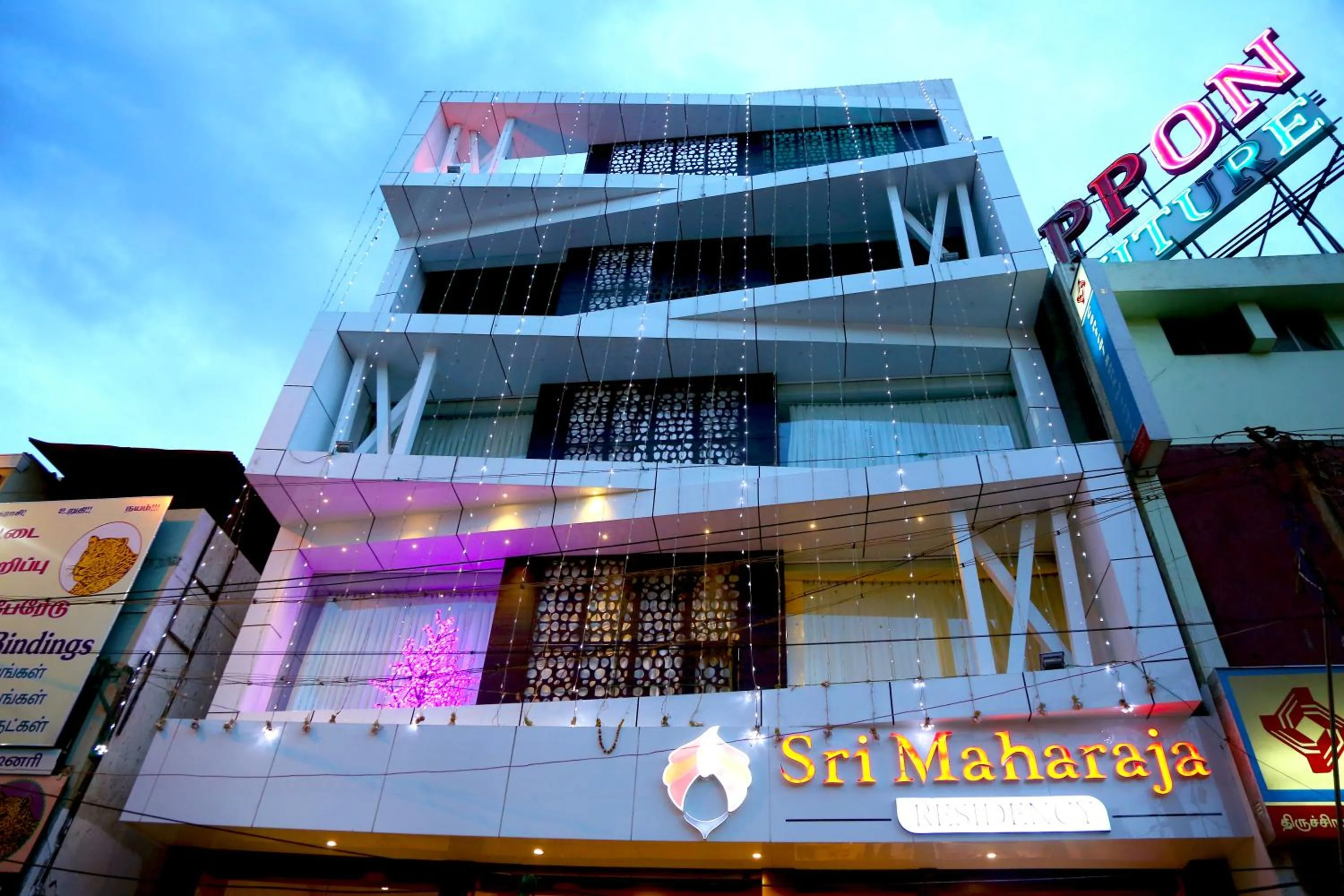 Property building in Sri Maharaja Residency