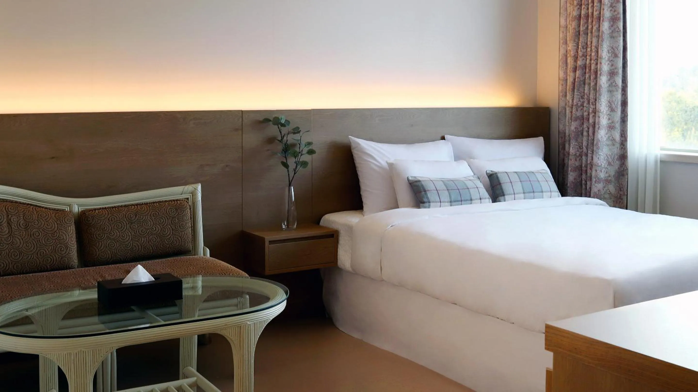 Decorative detail, Bed in Bloom Hotel