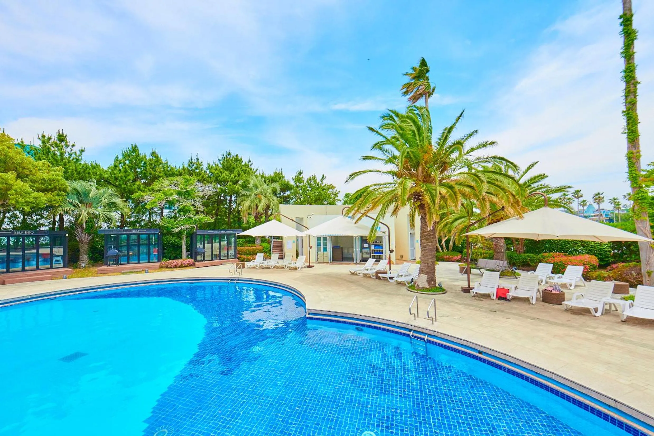 Swimming pool in Bloom Hotel