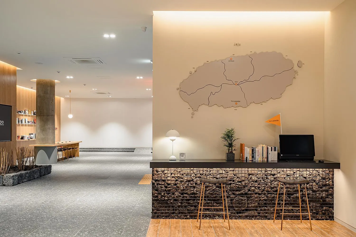 Lobby or reception in Heyy Seogwipo Hotel