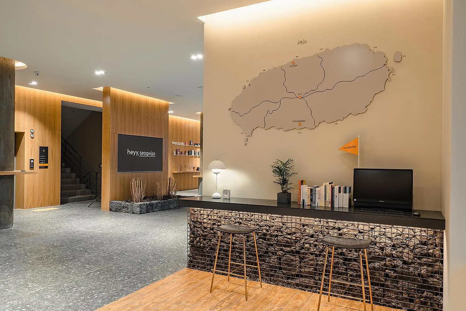 Lobby or reception in Heyy Seogwipo Hotel