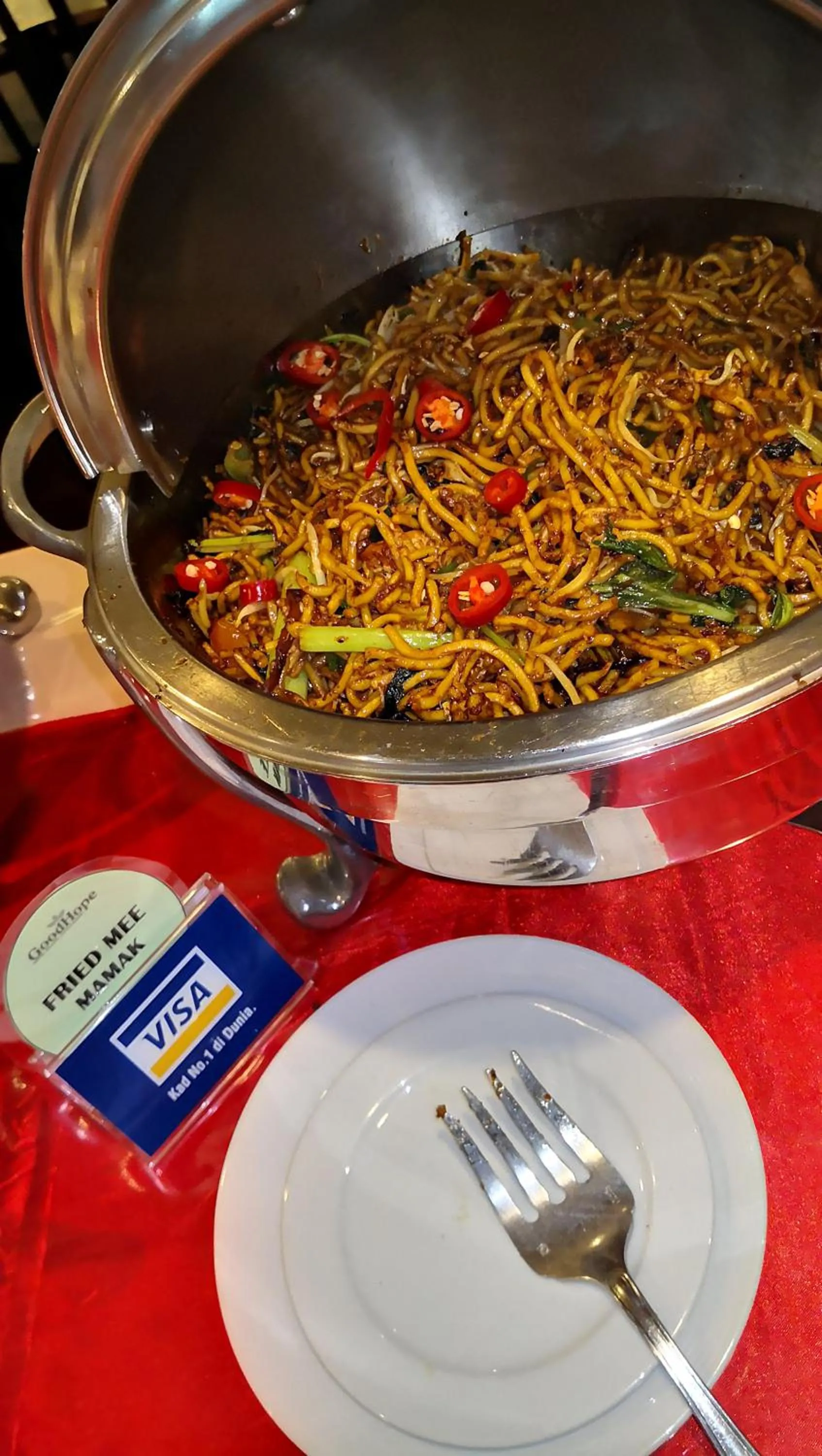 Continental breakfast in Good Hope Hotel