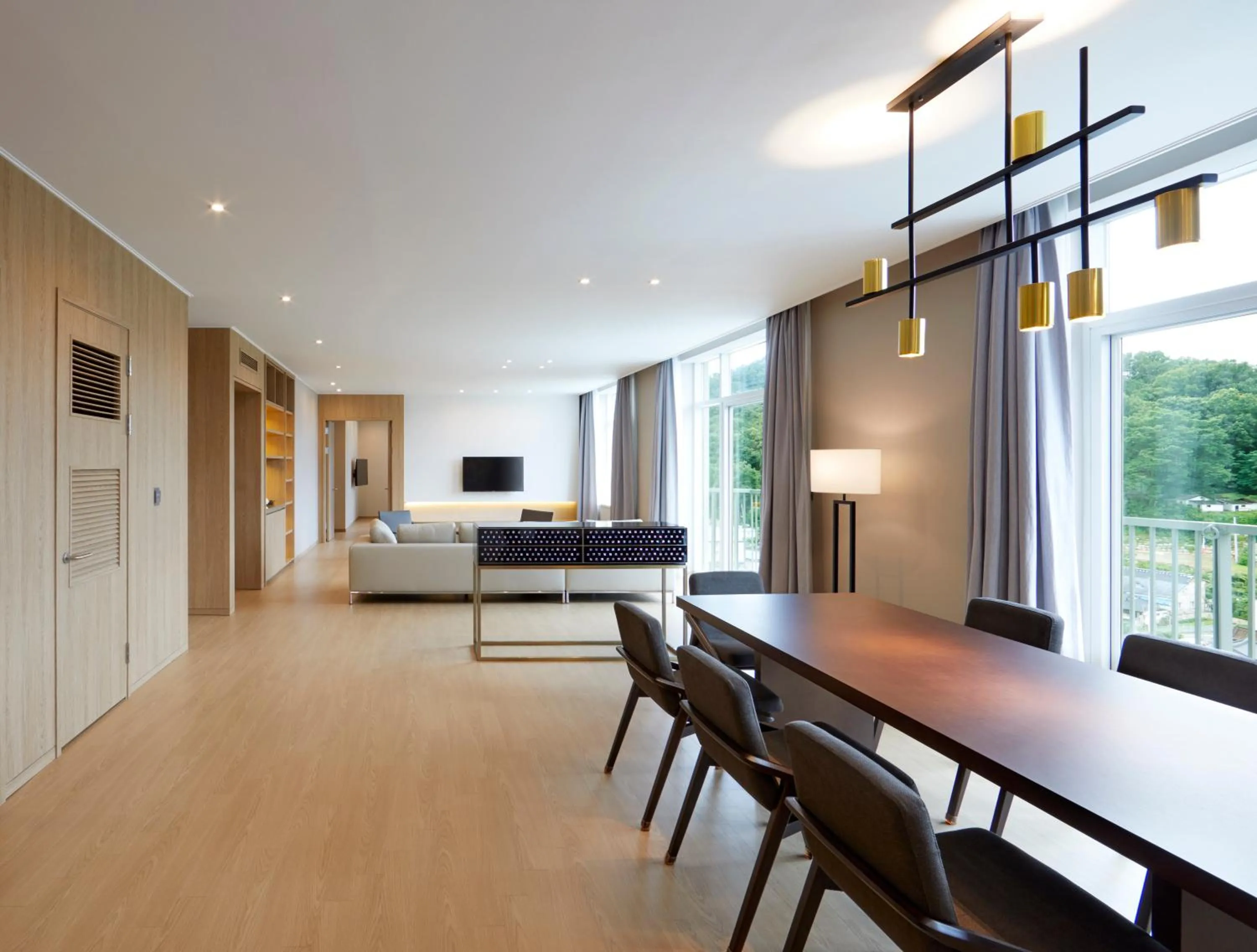 Living room in Lahan Hotel Jeonju