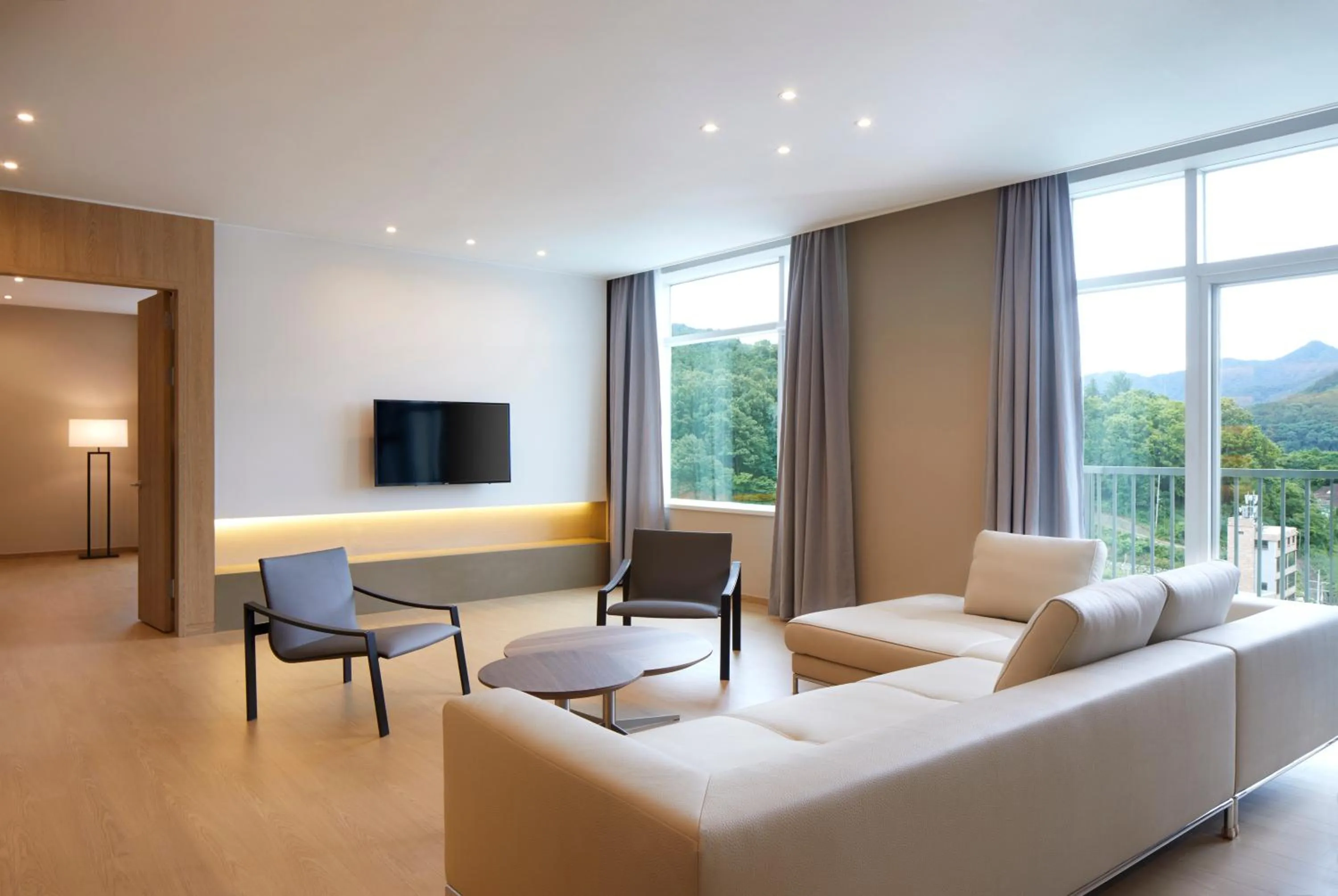 Living room in Lahan Hotel Jeonju