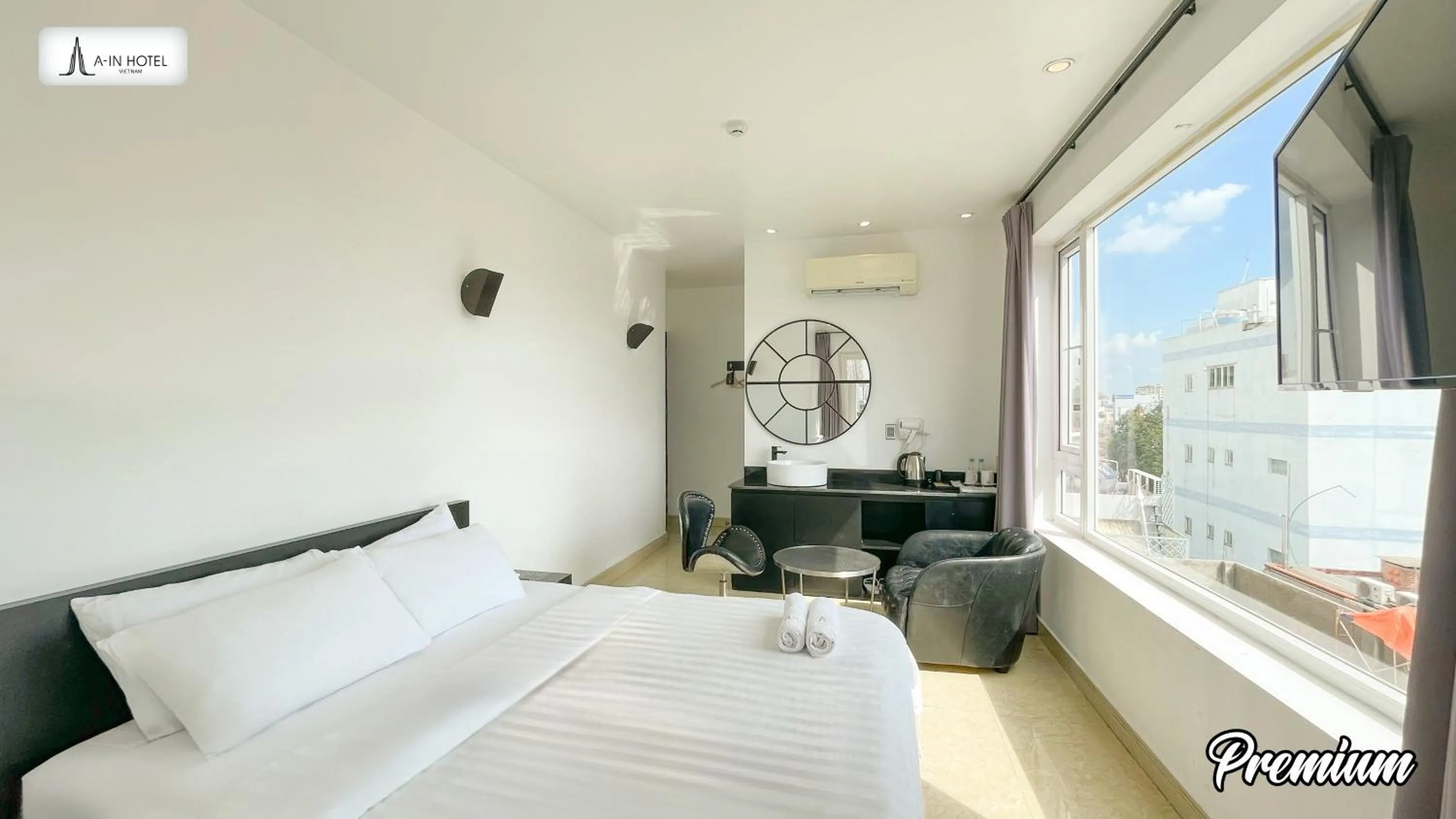 Bedroom, Bed in A In Hotel Riverside