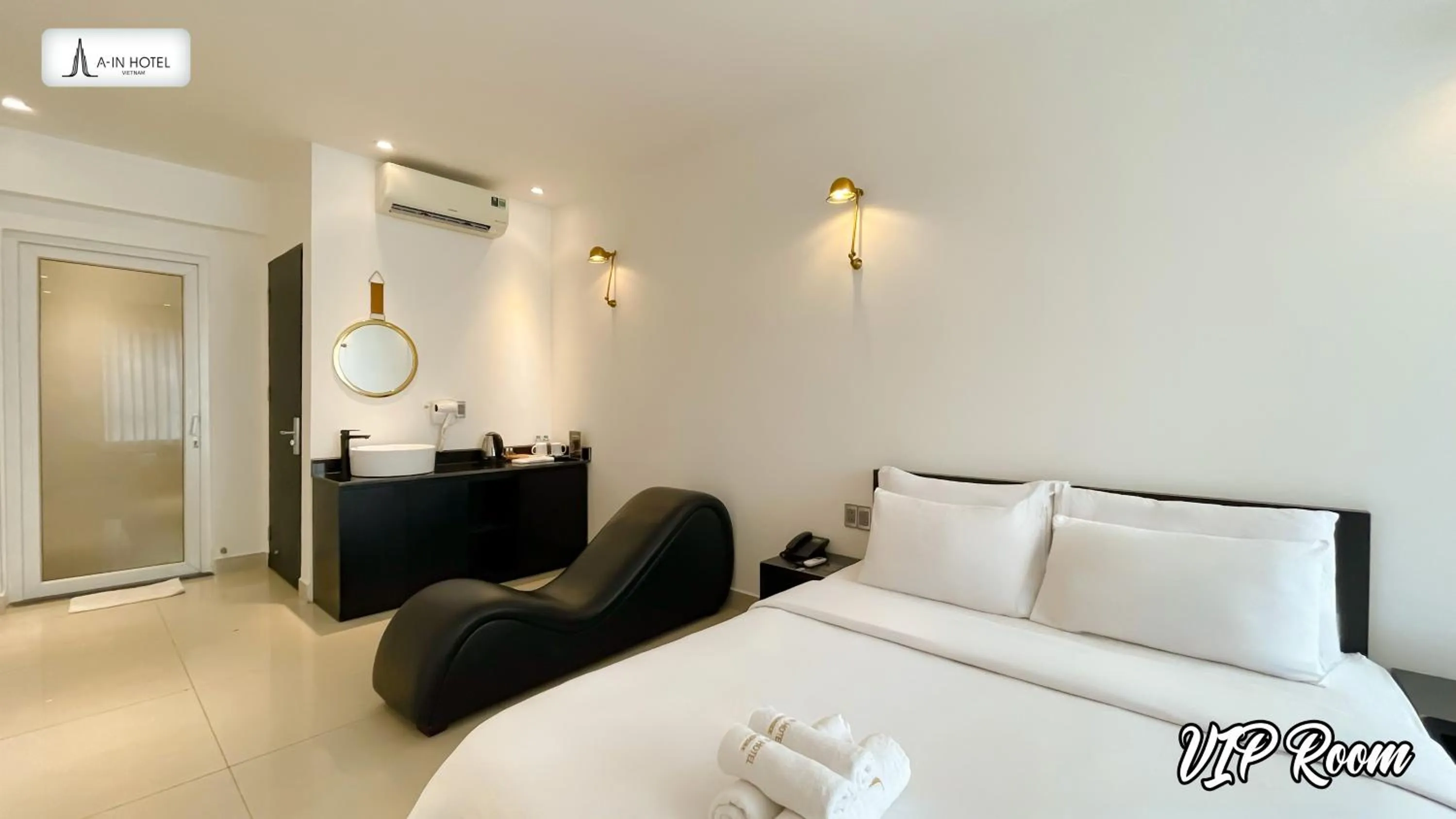 Bedroom, Bed in A In Hotel Riverside