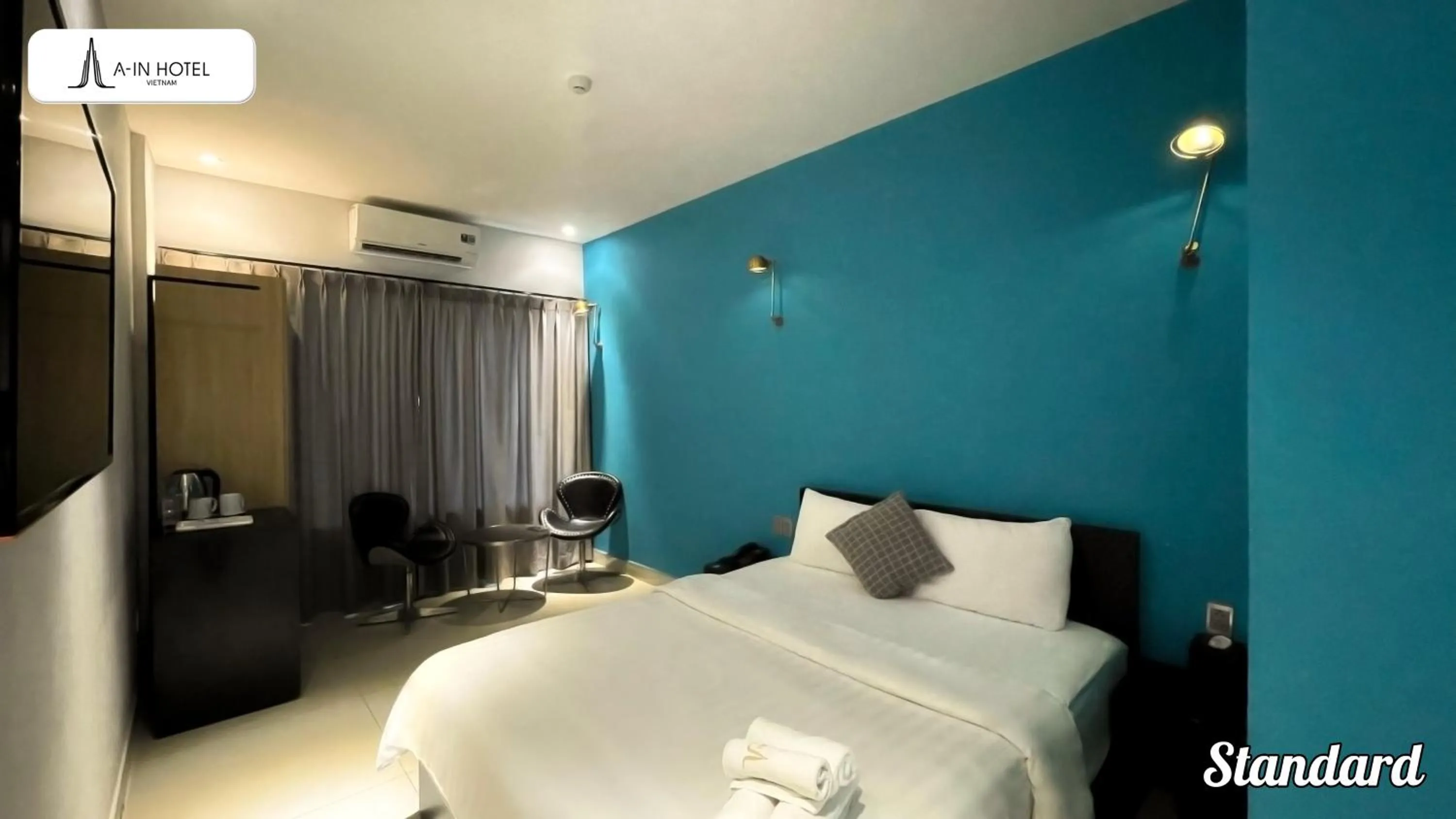 Bedroom, Bed in A In Hotel Riverside