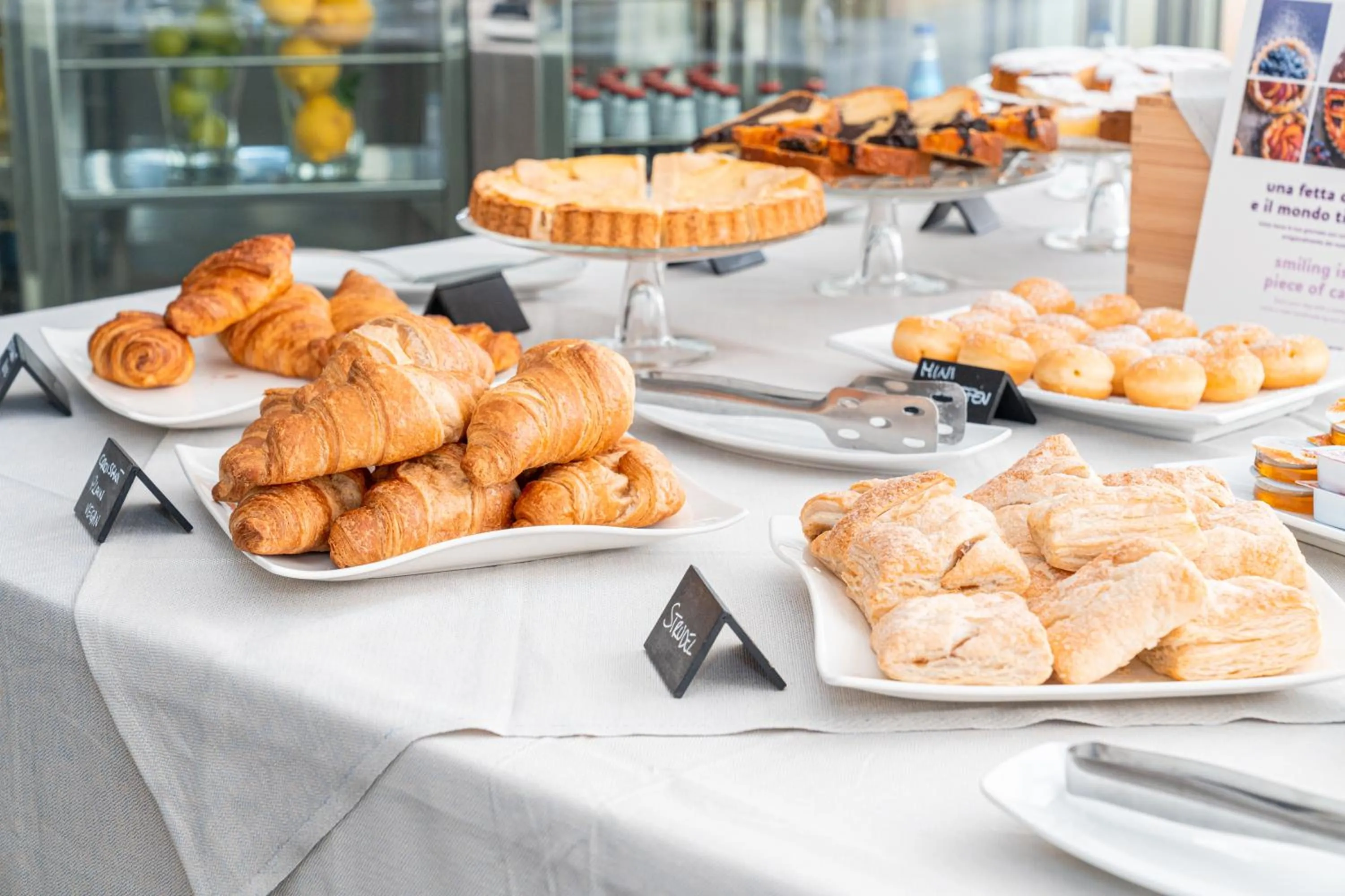 Buffet breakfast in Mercure Olbia