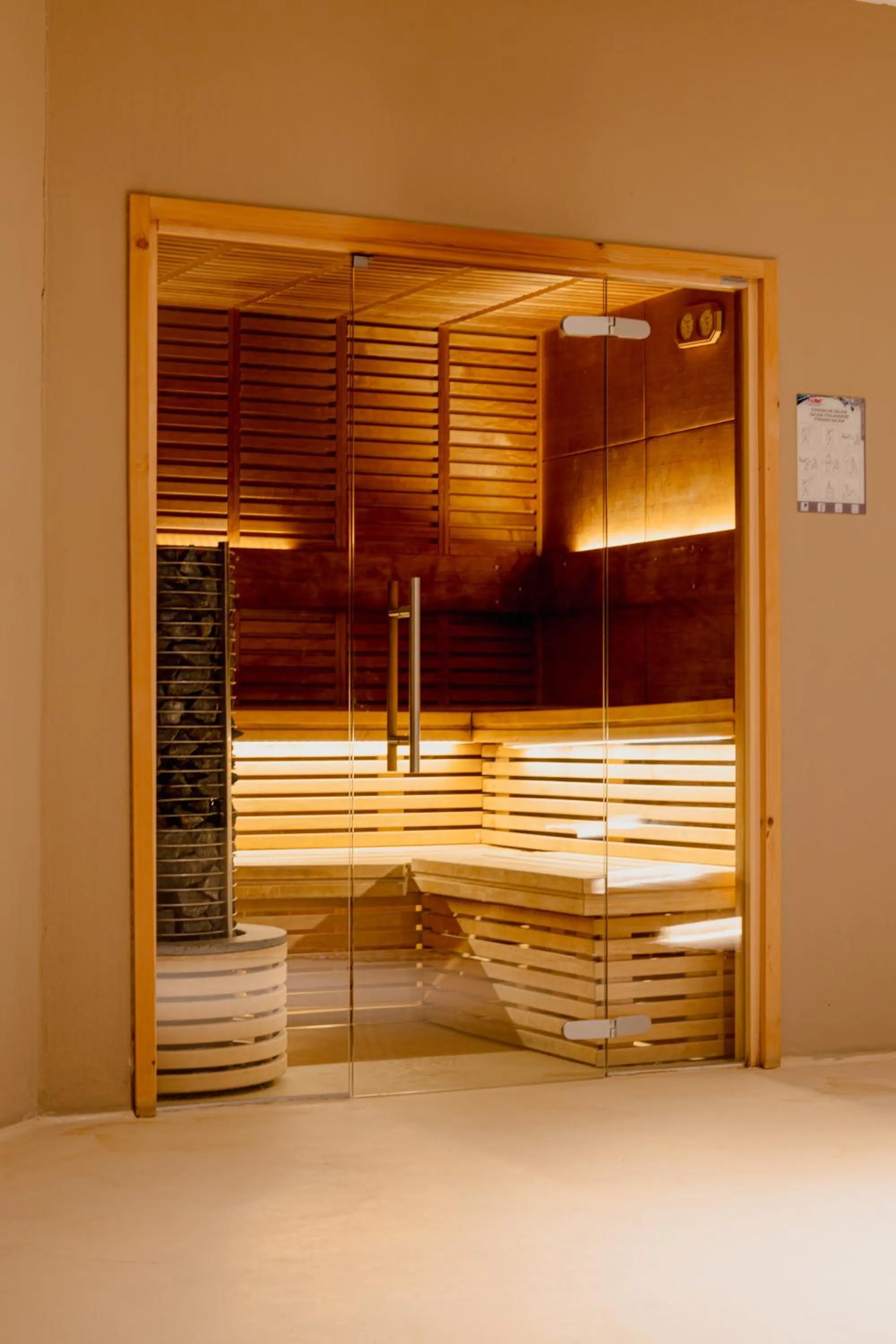 Sauna in Mercure Olbia