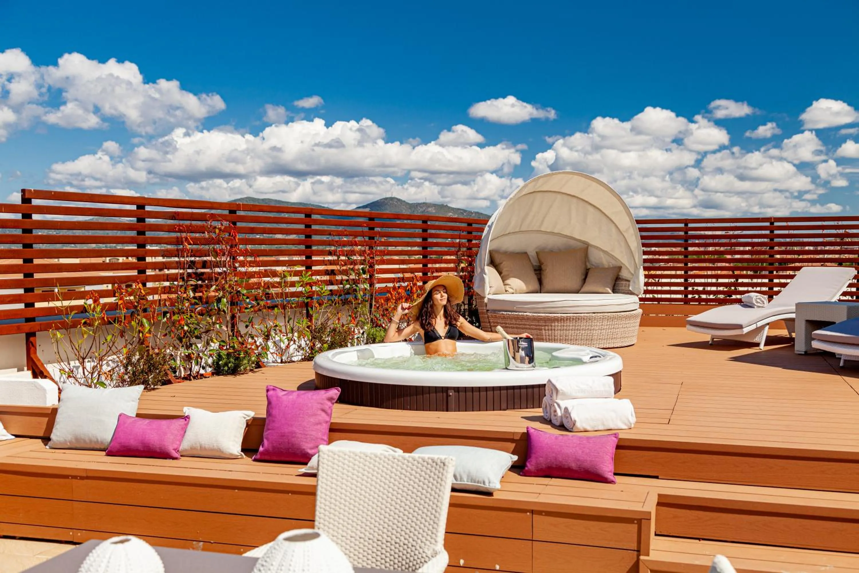 Hot Tub in Mercure Olbia