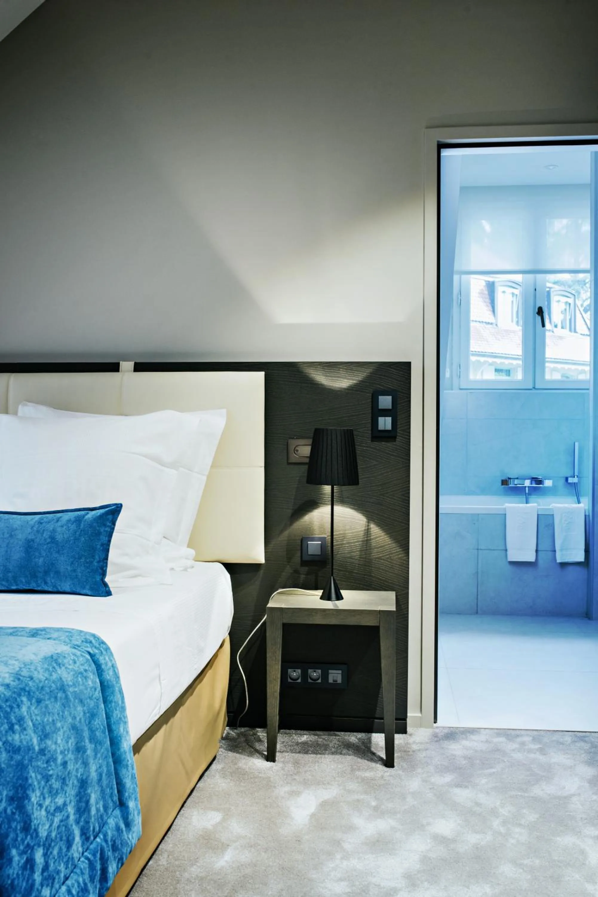 Bathroom in Auberge Du Père Bise - Jean Sulpice