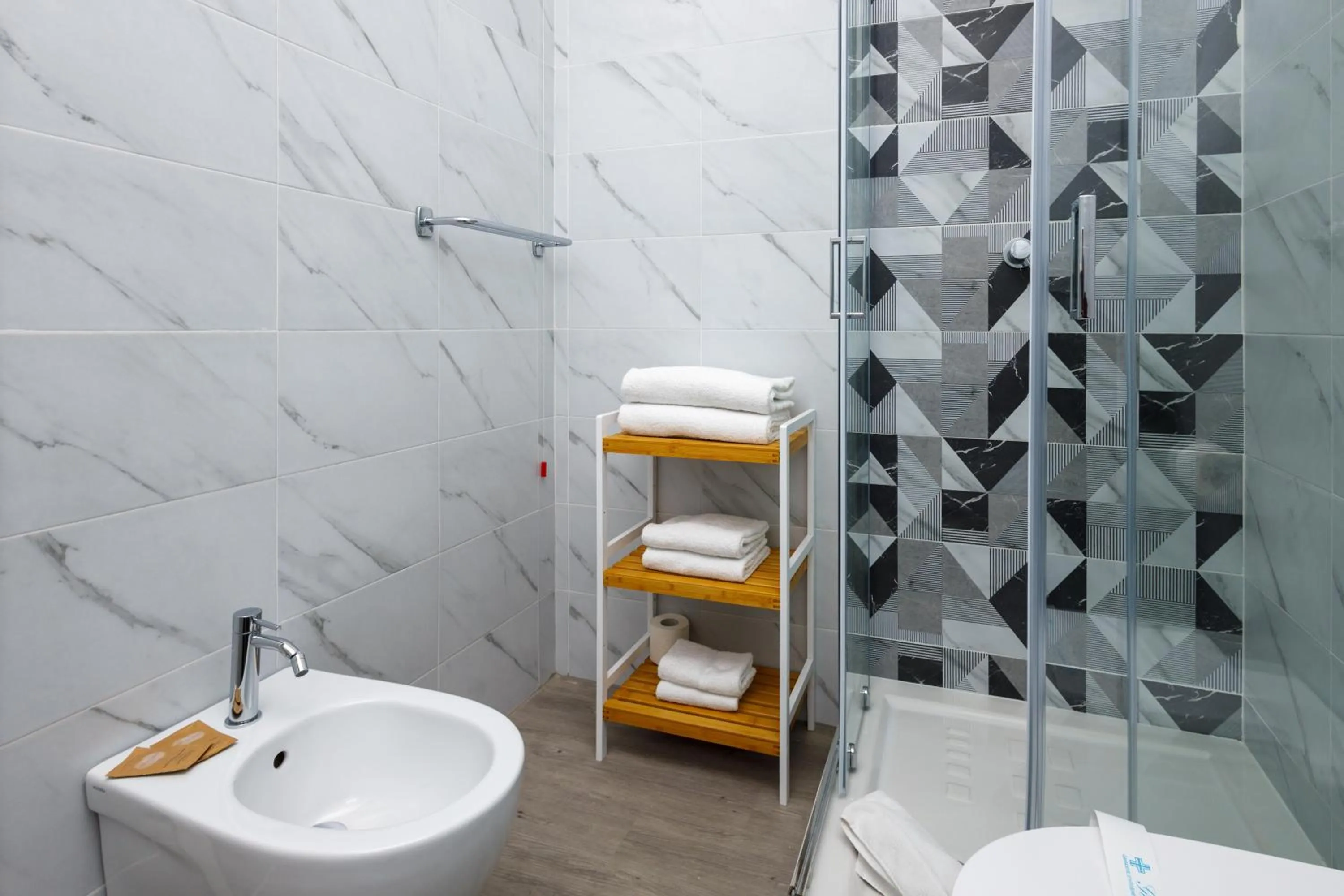 Bathroom in Crossroad Hotel