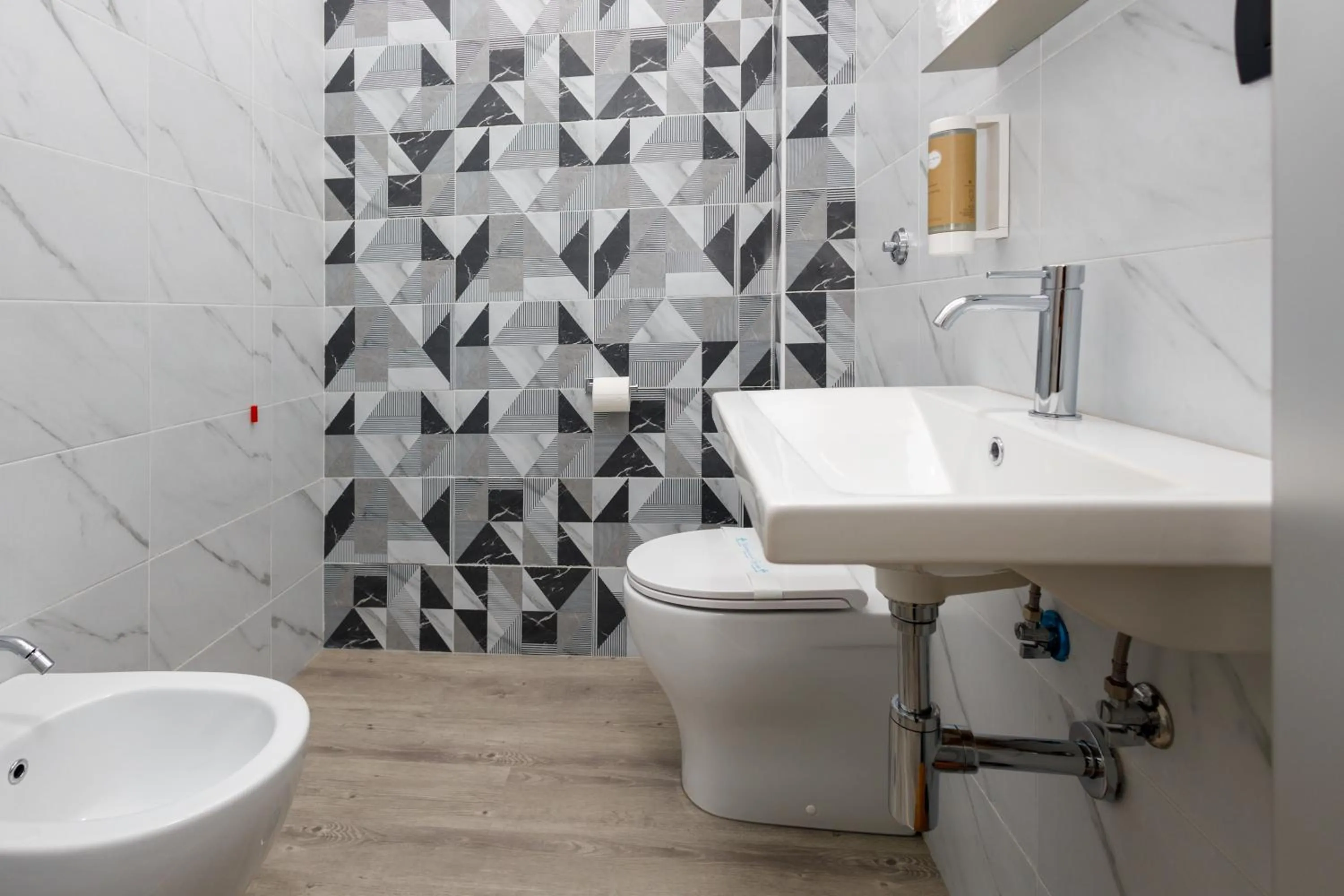 Bathroom in Crossroad Hotel