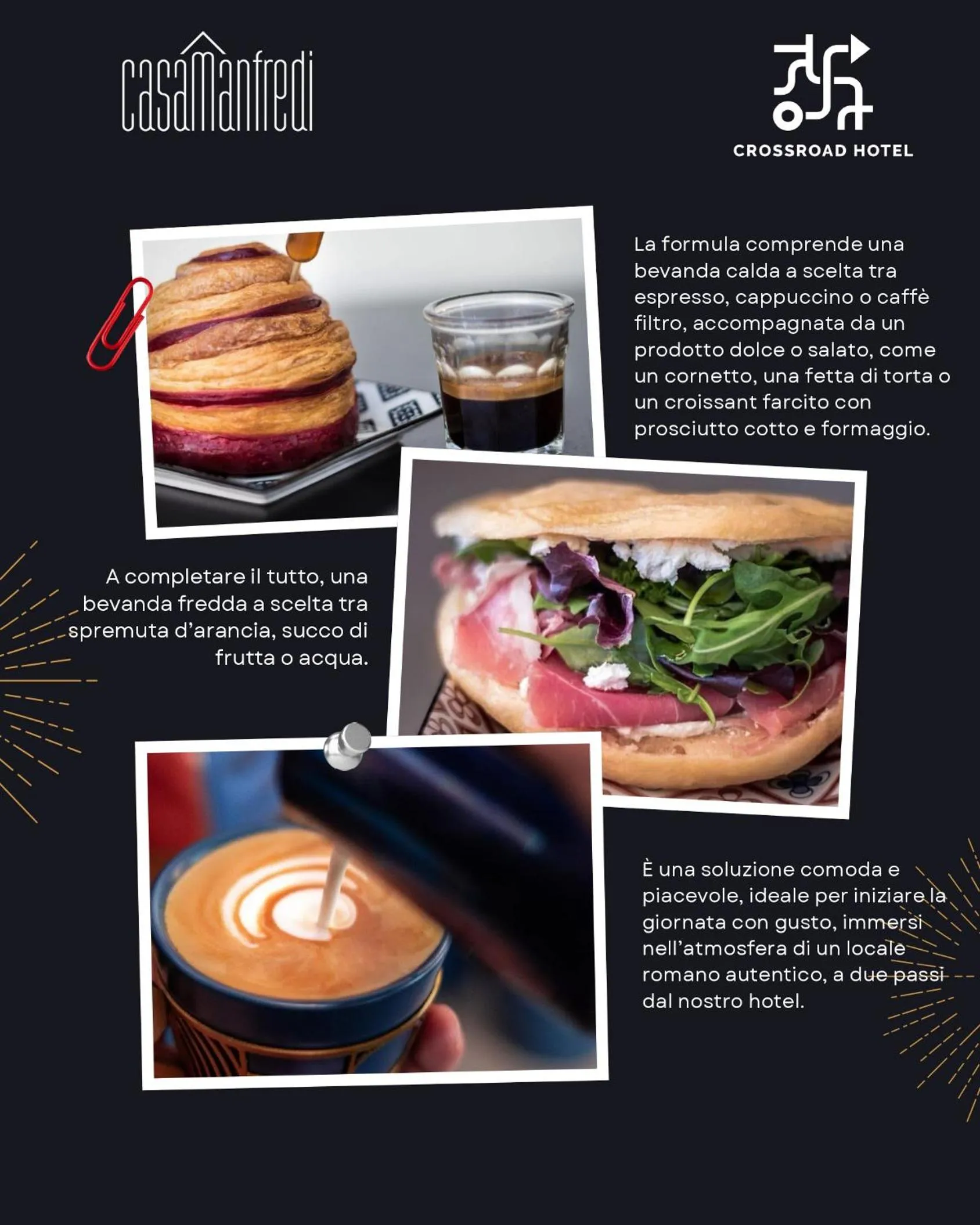 Breakfast in Crossroad Hotel