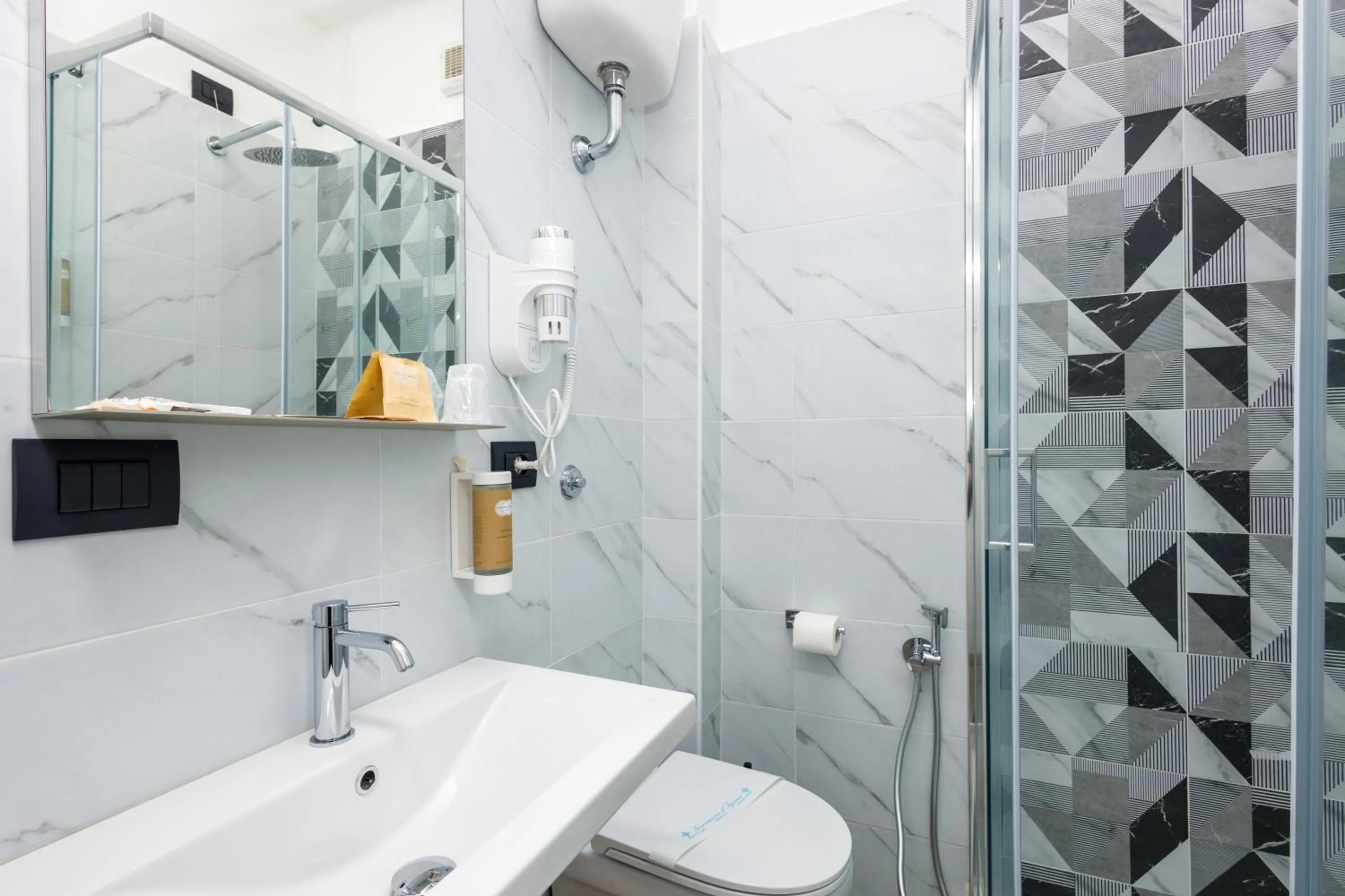 Bathroom in Crossroad Hotel