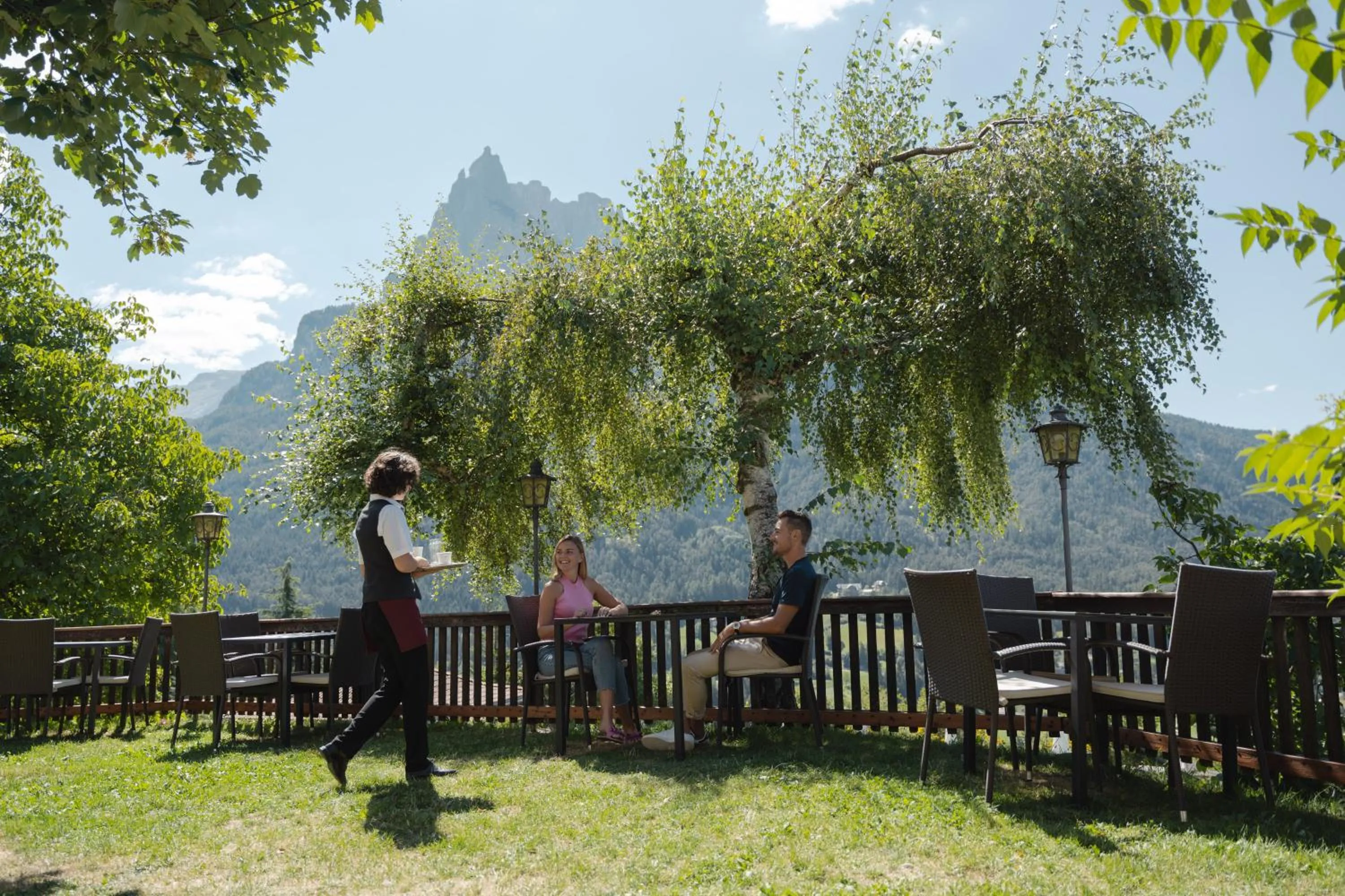 Garden in Mirabell Alpine Garden Resort & Spa