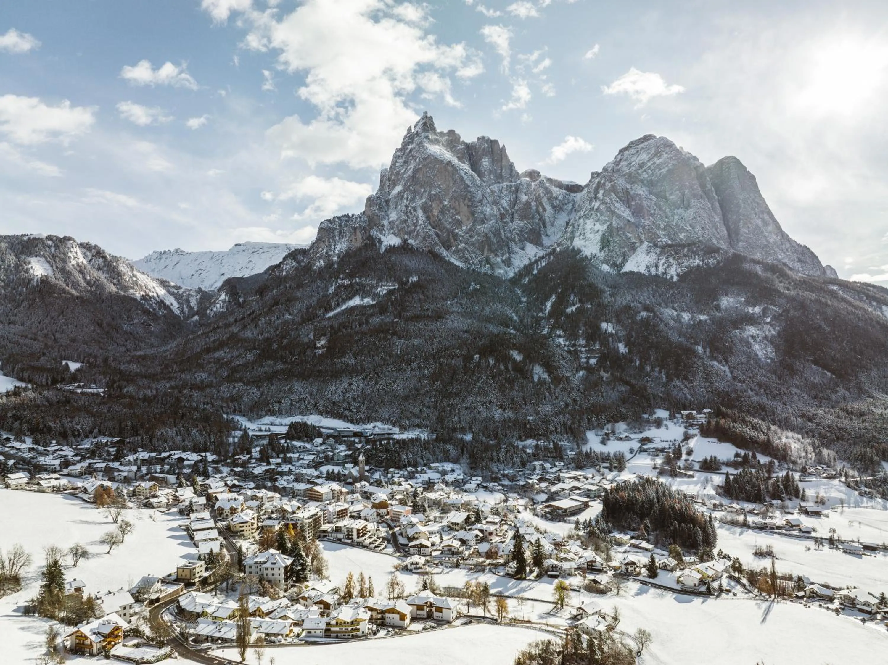 Winter in Mirabell Alpine Garden Resort & Spa