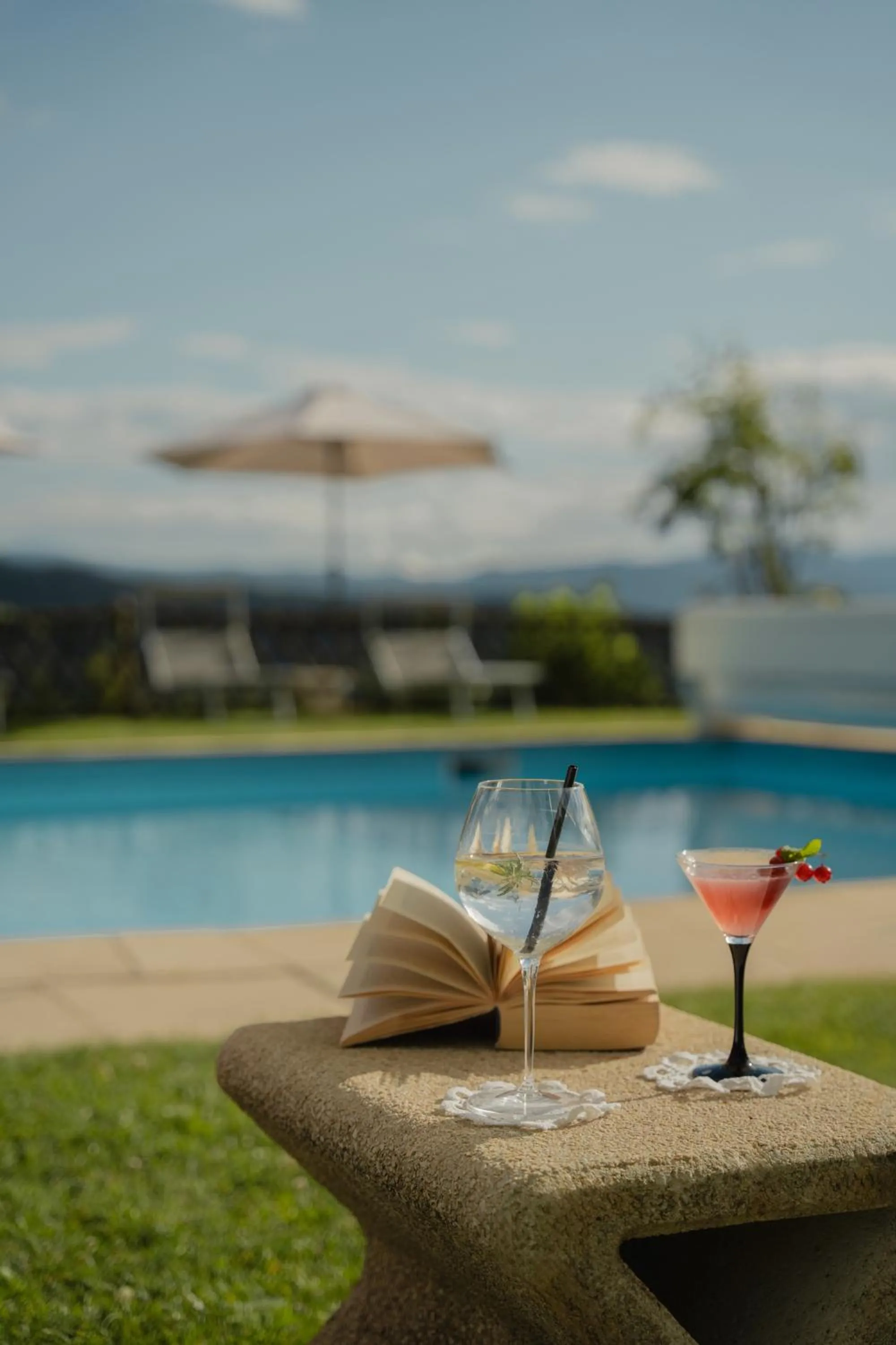 Pool view in Mirabell Alpine Garden Resort & Spa