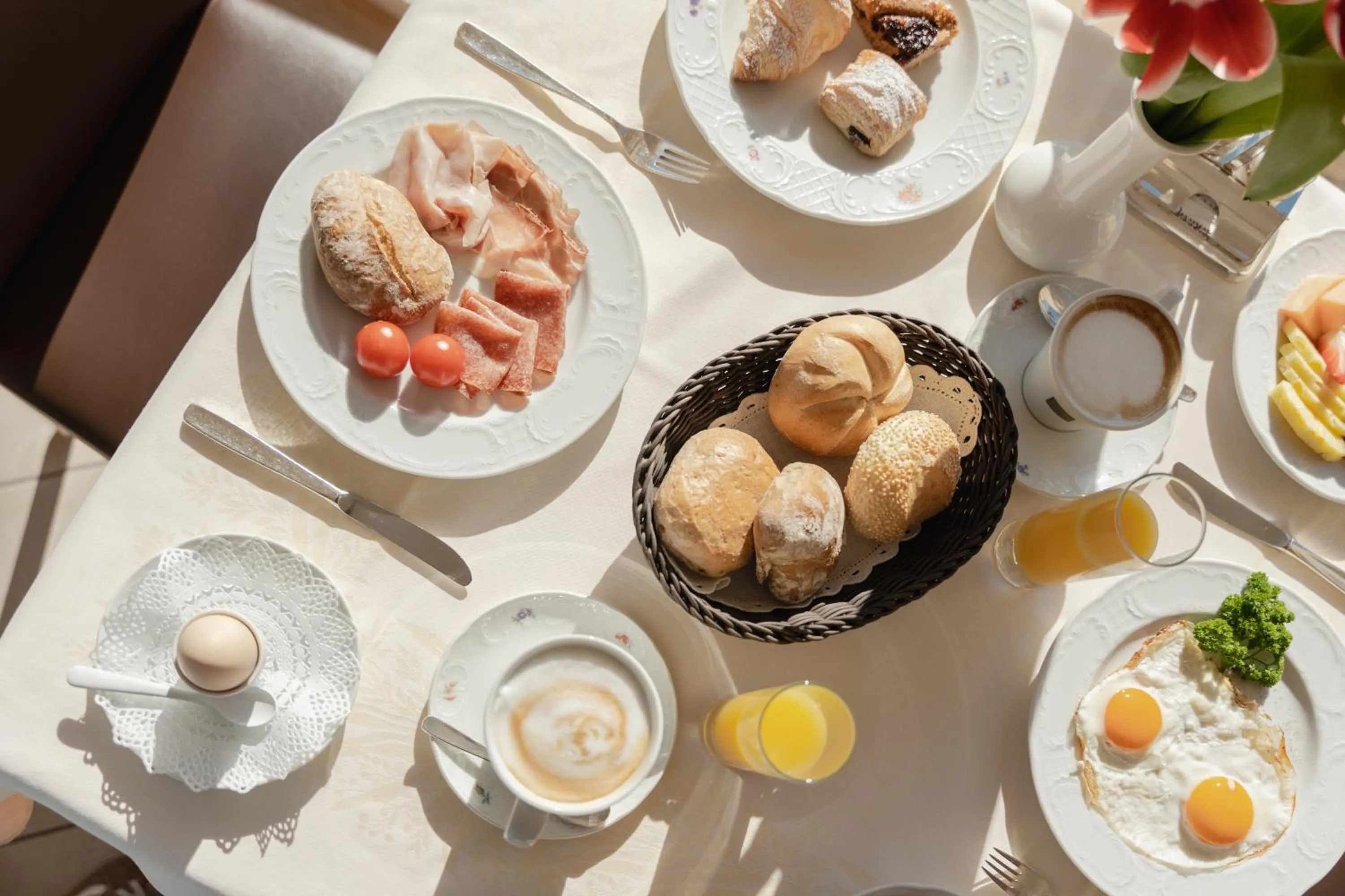 Breakfast in Mirabell Alpine Garden Resort & Spa