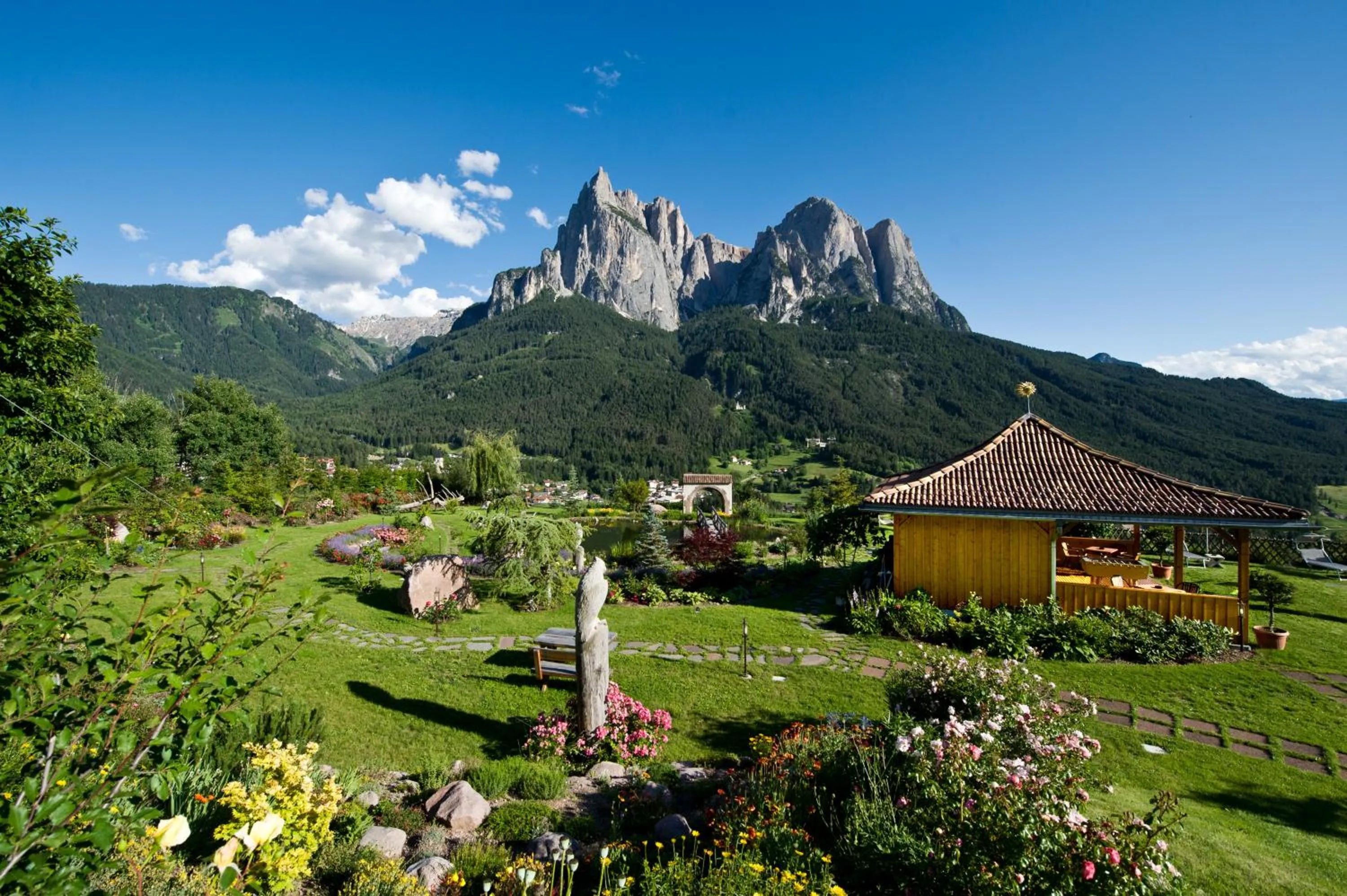 Garden in Mirabell Alpine Garden Resort & Spa