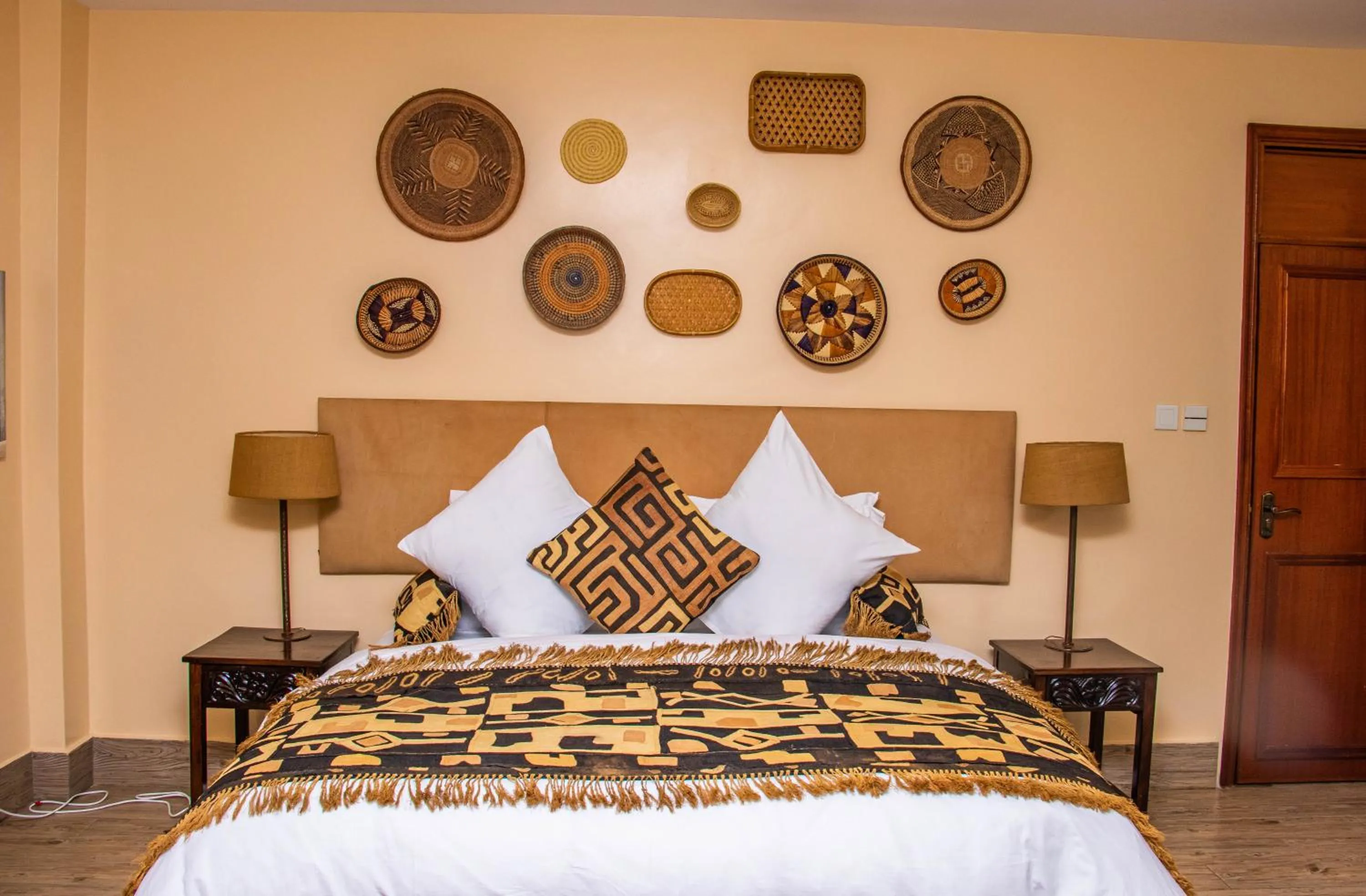 Bed in Acacia Tree Lodge