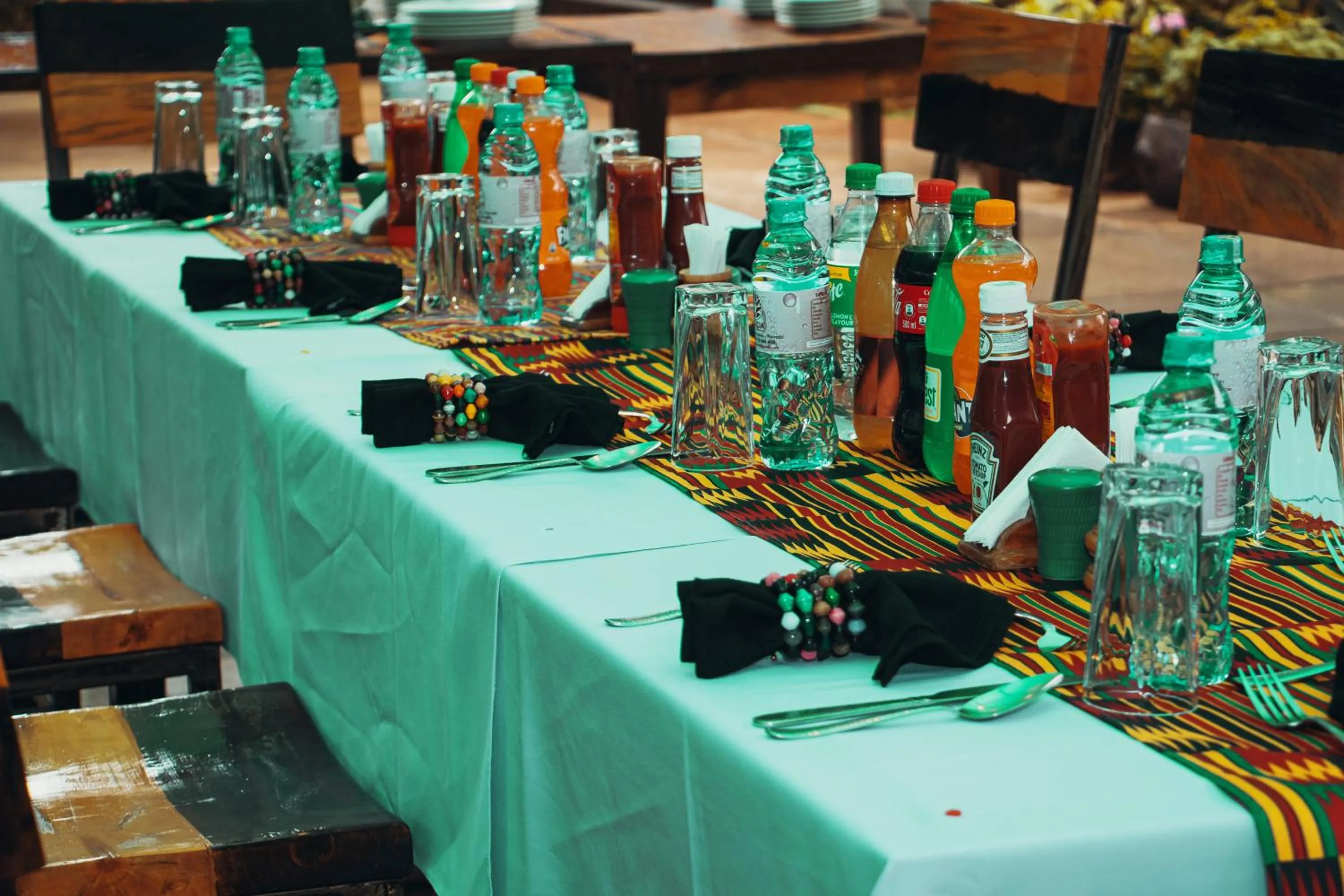 Breakfast in Acacia Tree Lodge