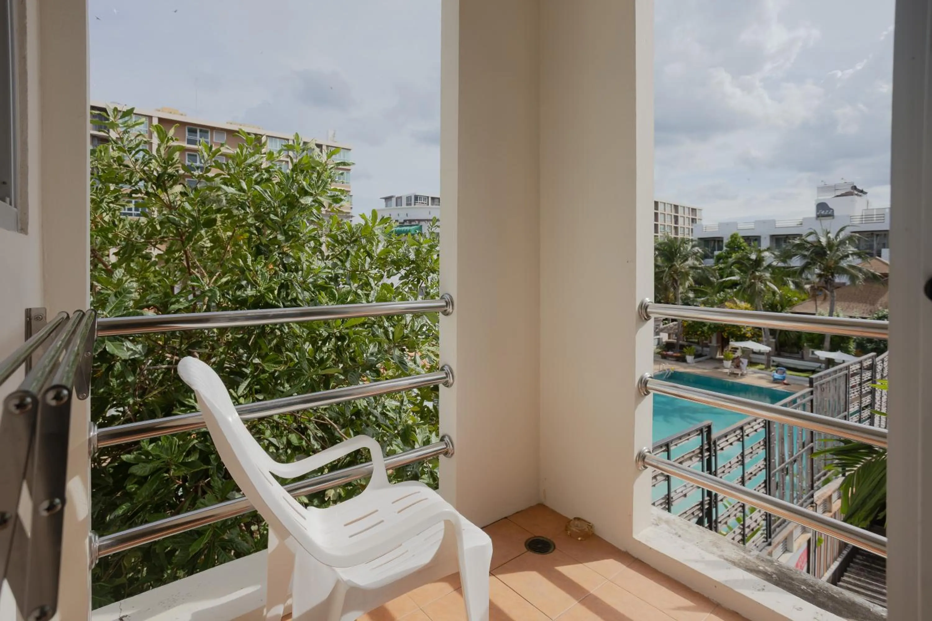 Balcony/Terrace in My Way Hua Hin Music Hotel SHA Extra Plus