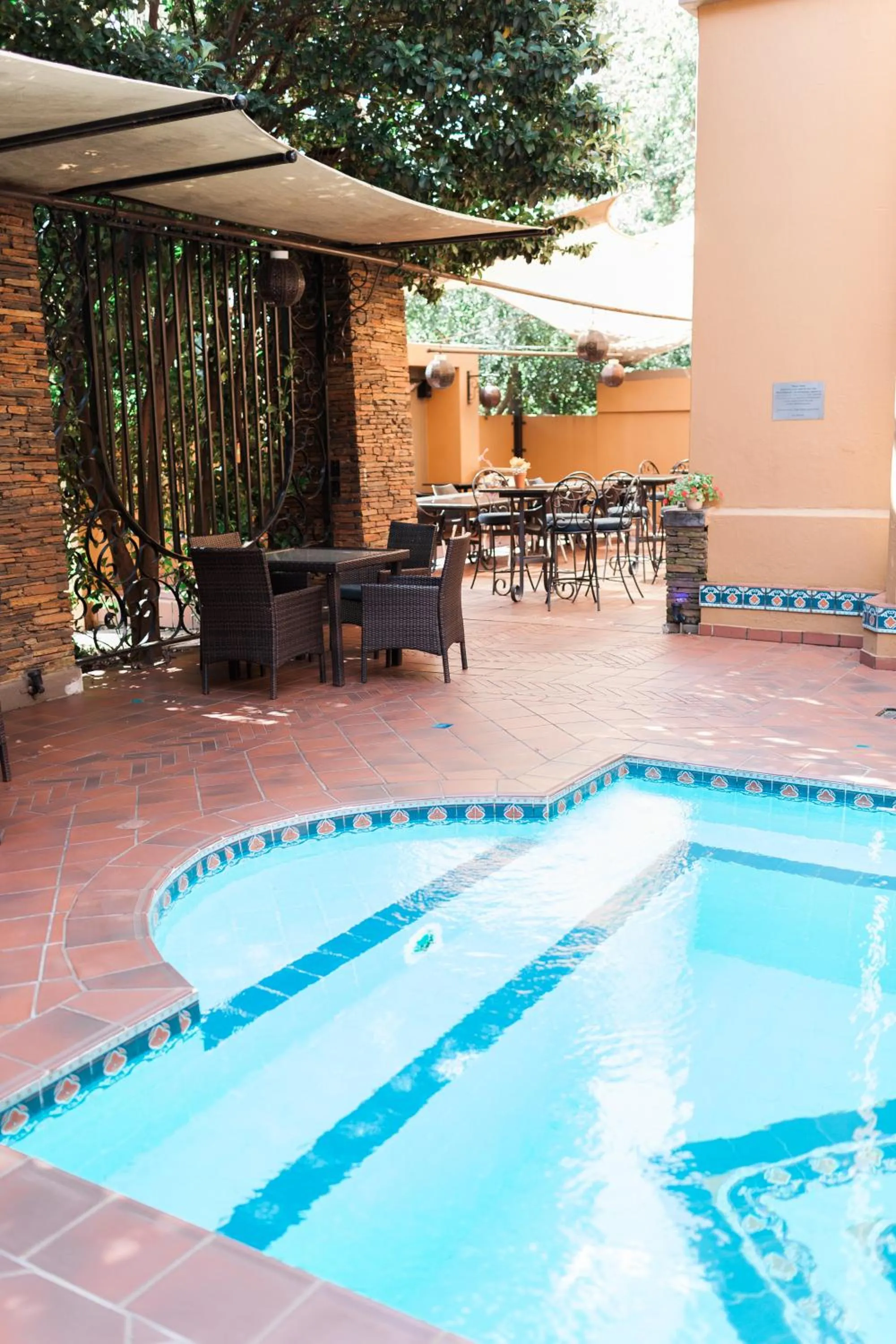 Pool view in Tayfin Royale Hotel & Conference Centre