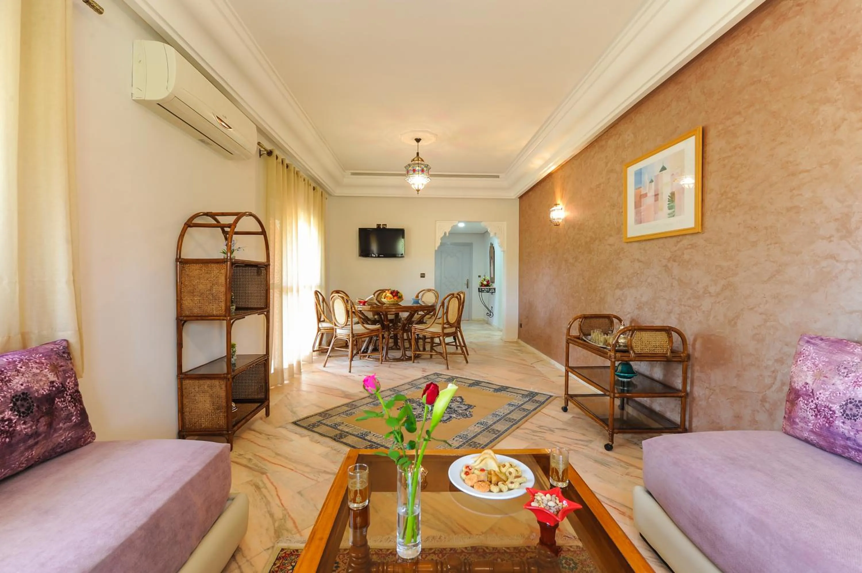 Living room in In Club Palmeraie Resorts