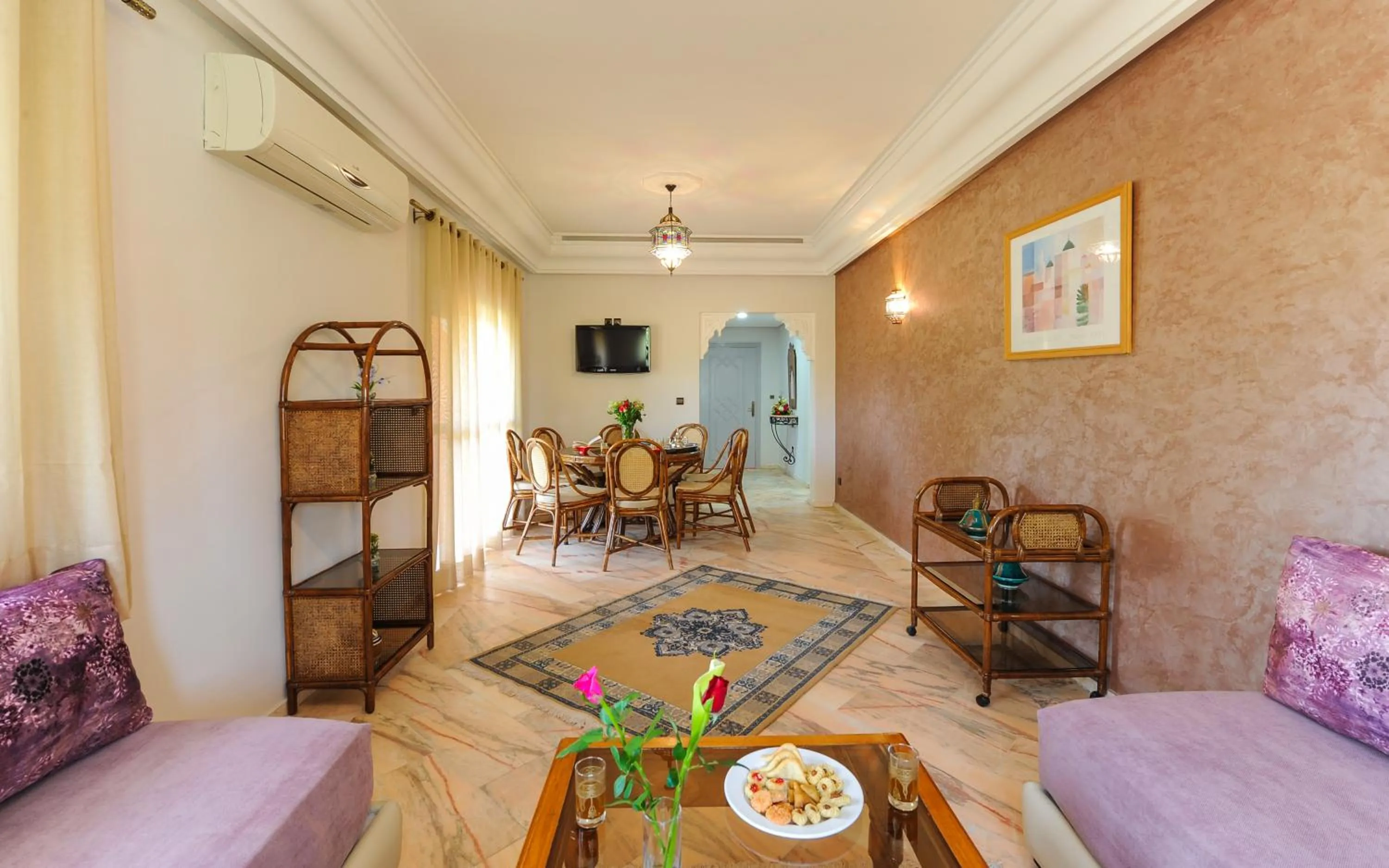 Living room in In Club Palmeraie Resorts