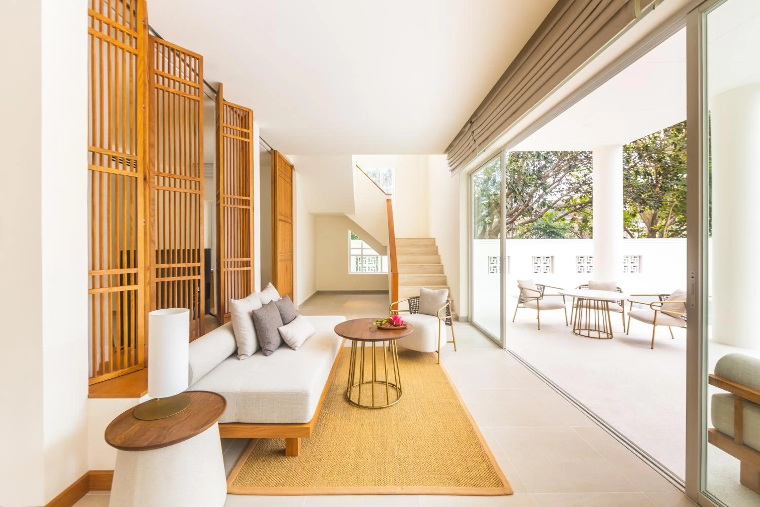 Living room in Azerai Ke Ga Bay