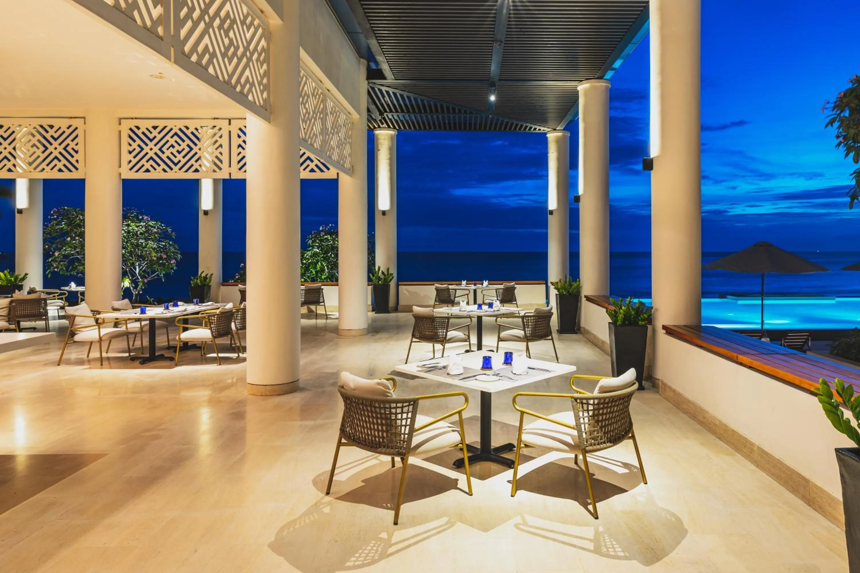 Dining area in Azerai Ke Ga Bay