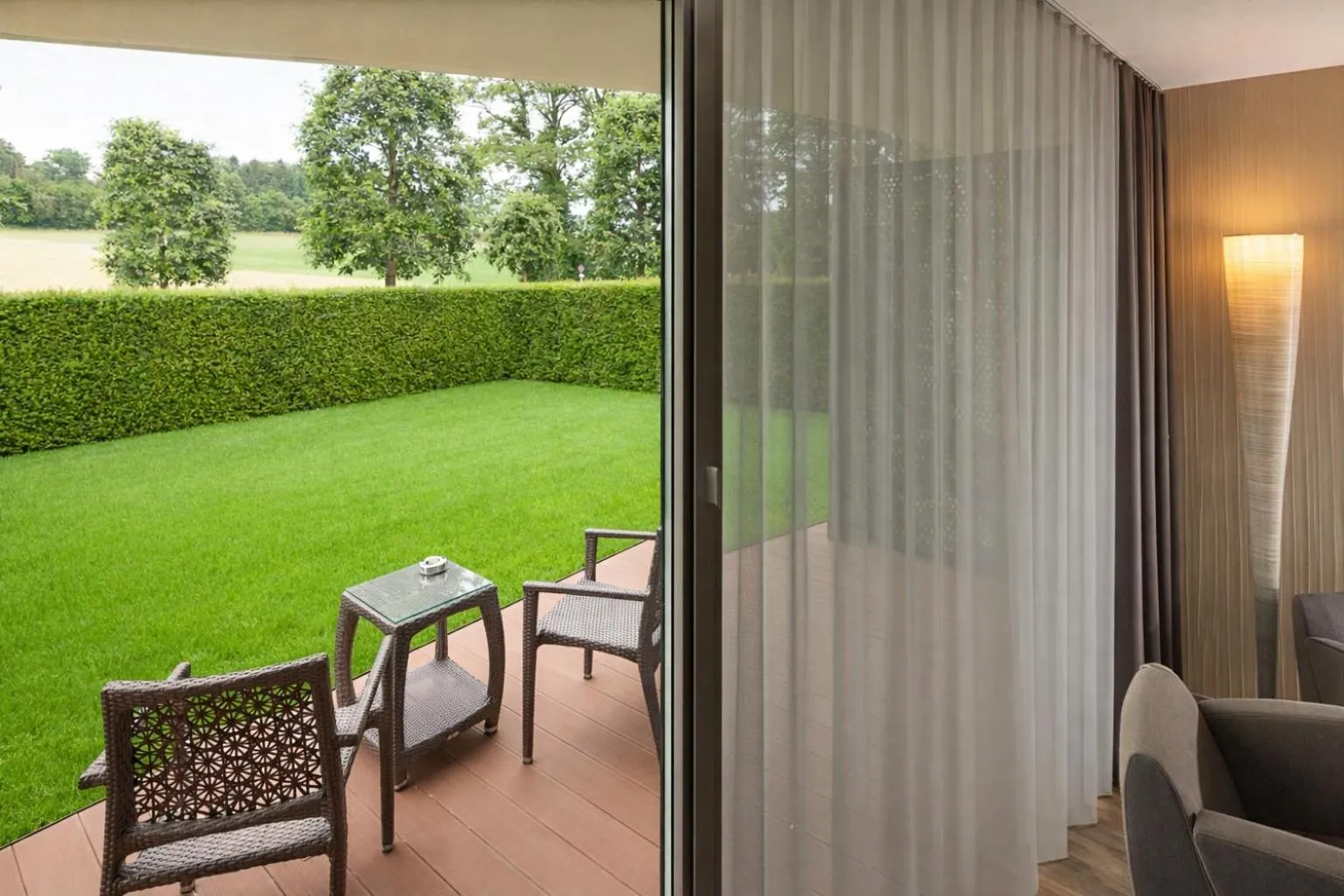 Balcony/Terrace in Wellnesshotel Golfpanorama