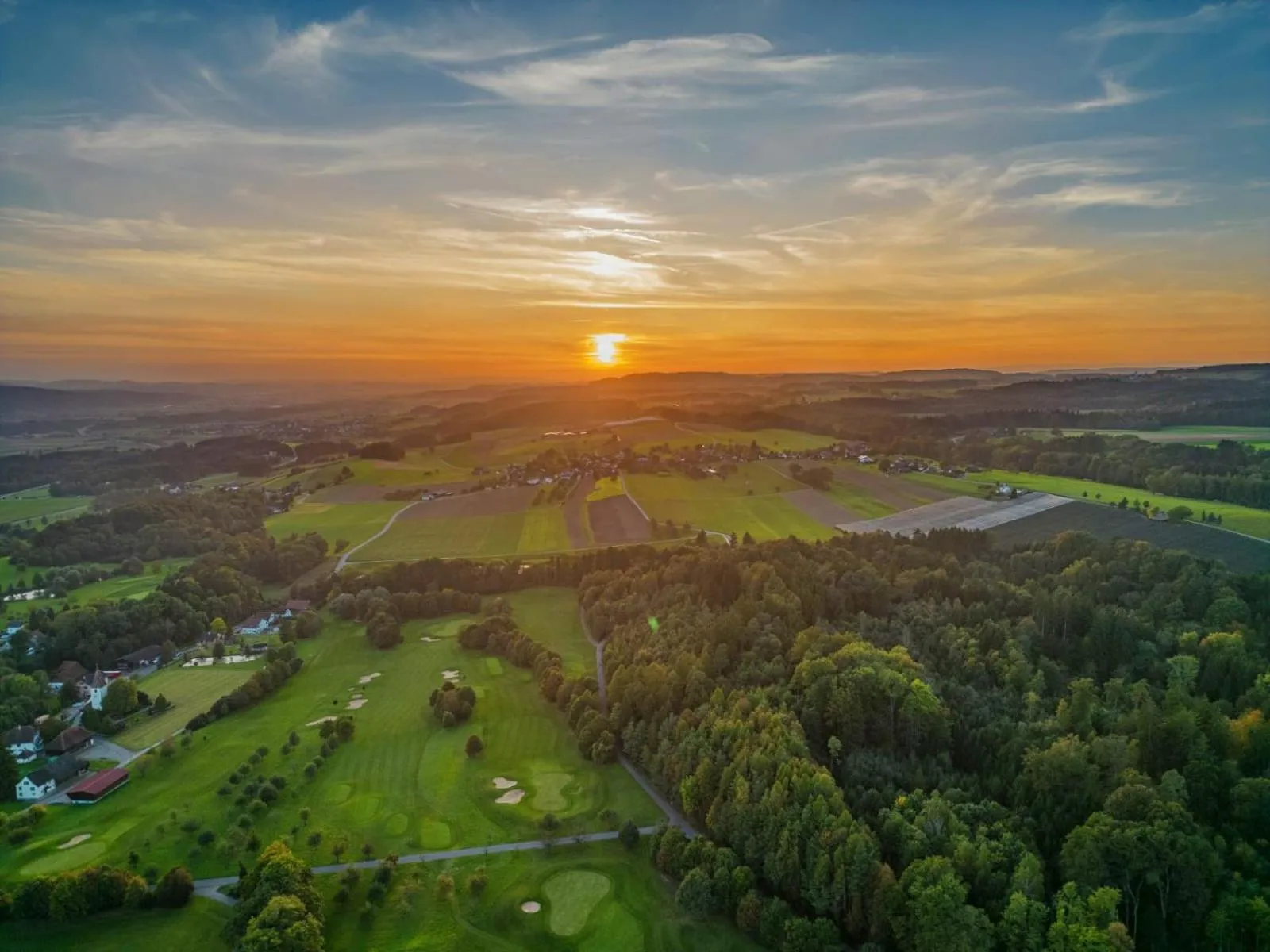 Natural landscape in Wellnesshotel Golfpanorama
