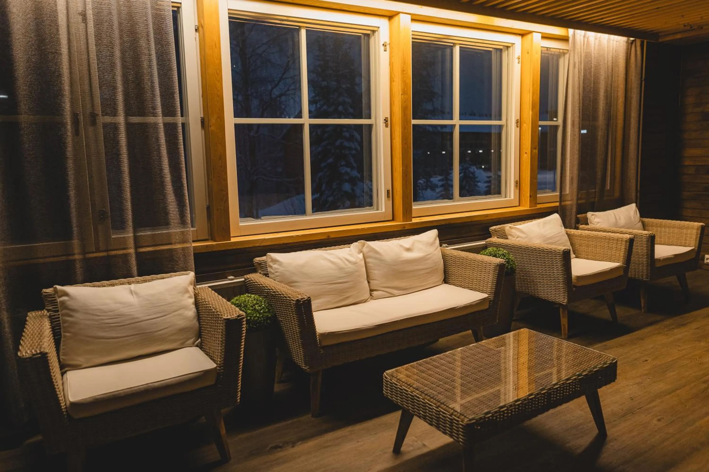 Sauna in Hotel Ylläsrinne