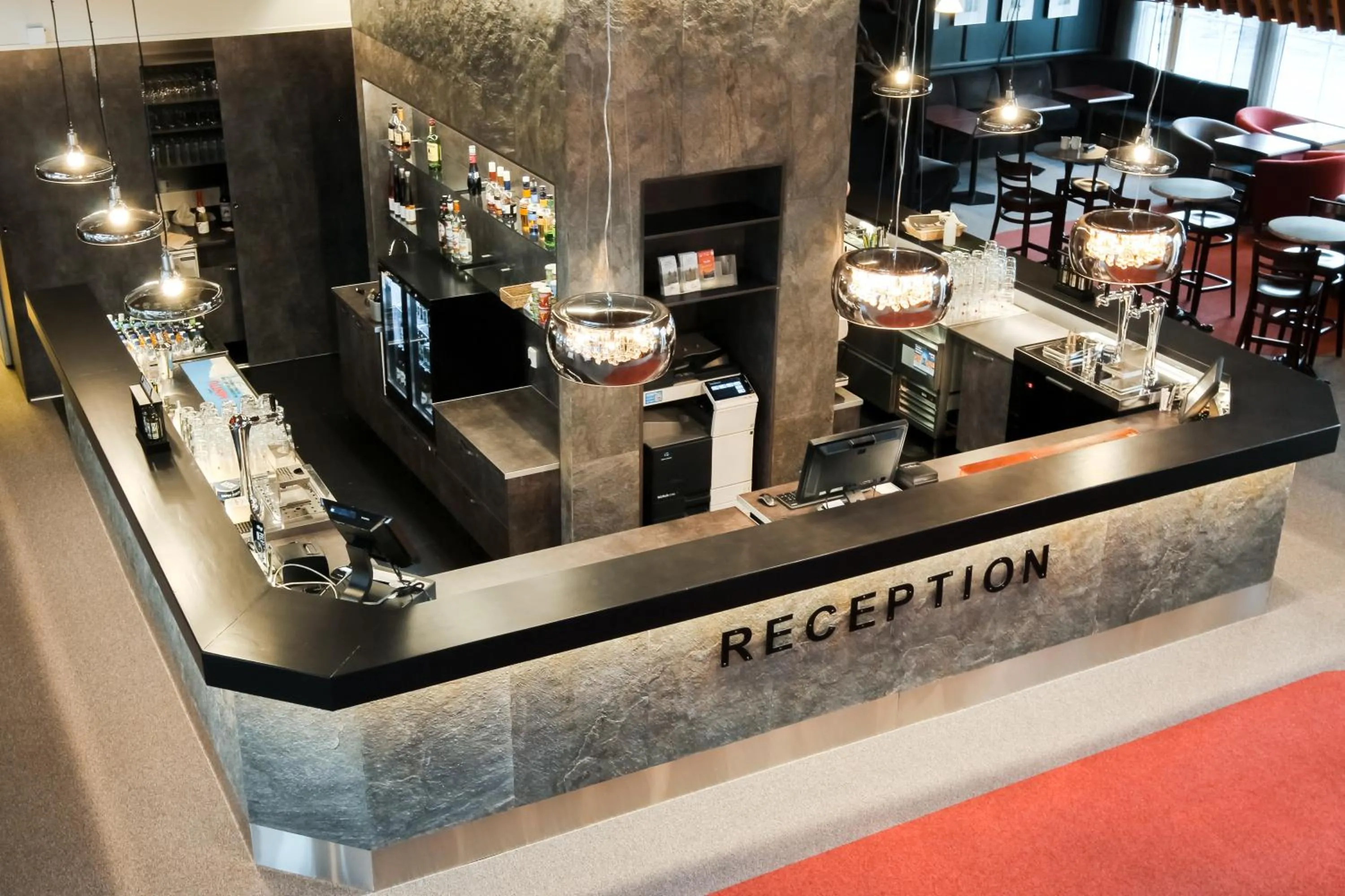 Lobby or reception in Hotel Ylläsrinne