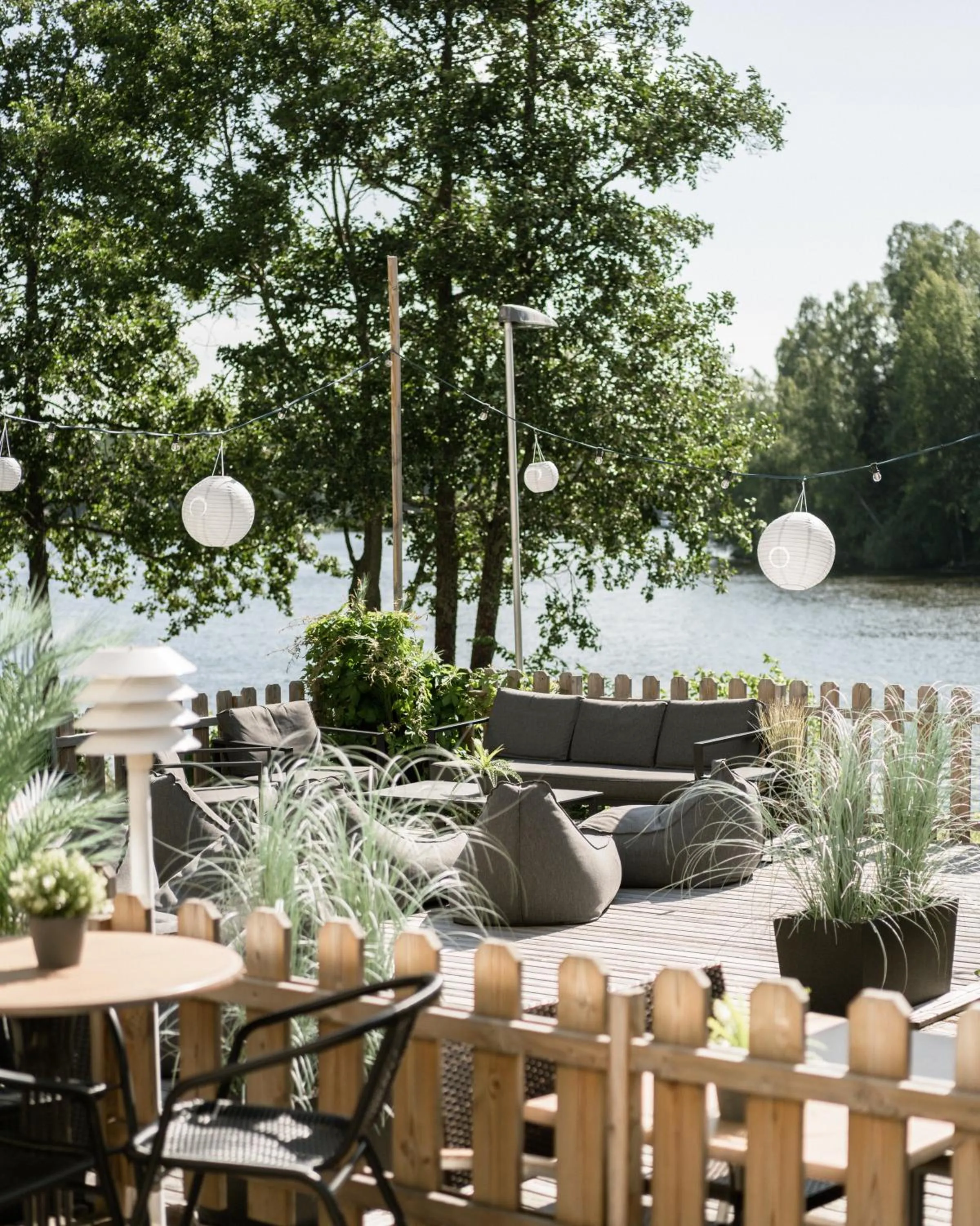Patio in Hotel Waltikka