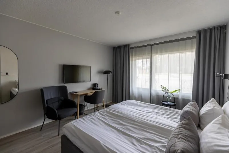 Bed in Hotel Waltikka