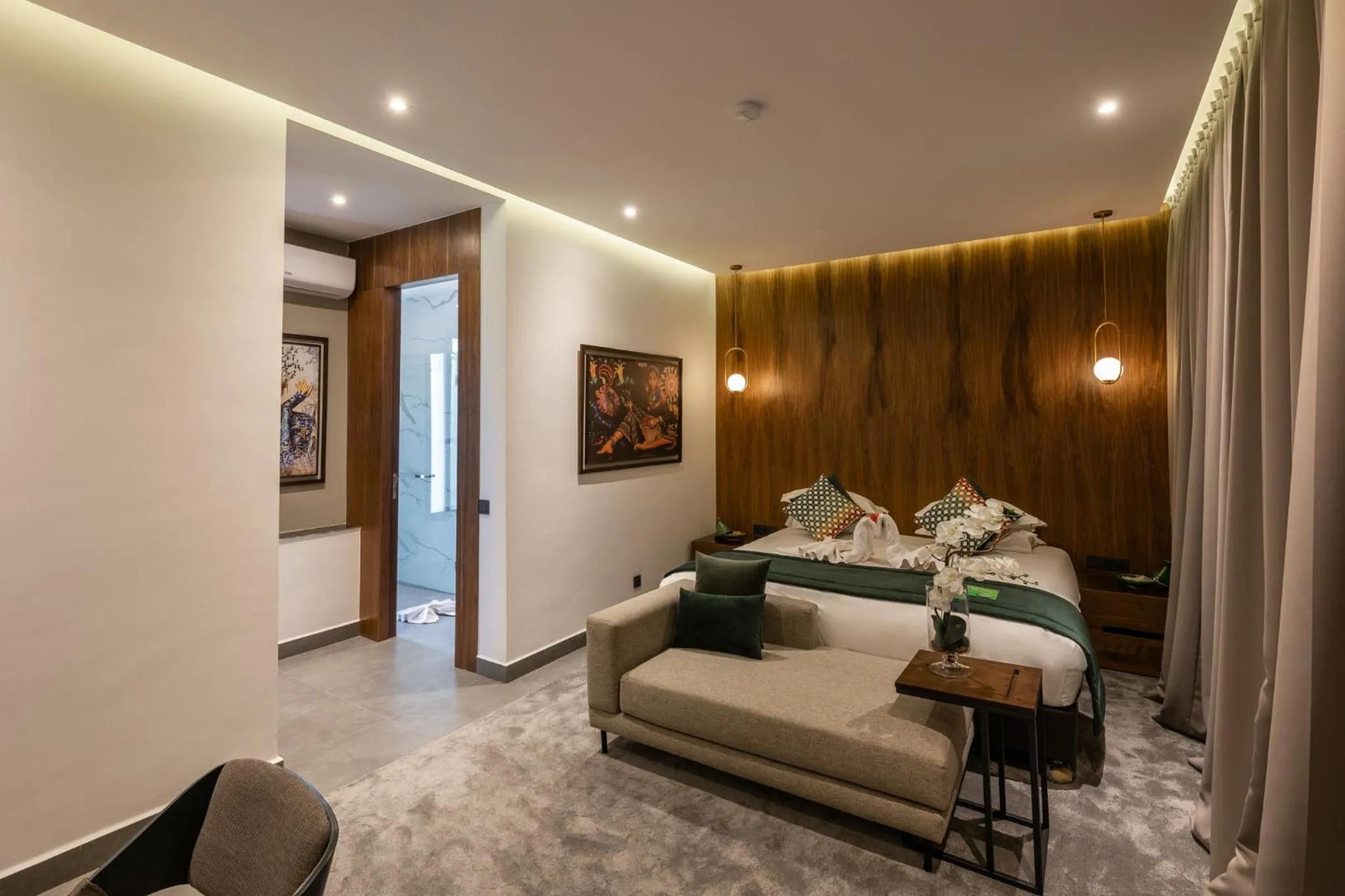 Bedroom in Sirayane Boutique Hotel & Spa Marrakech