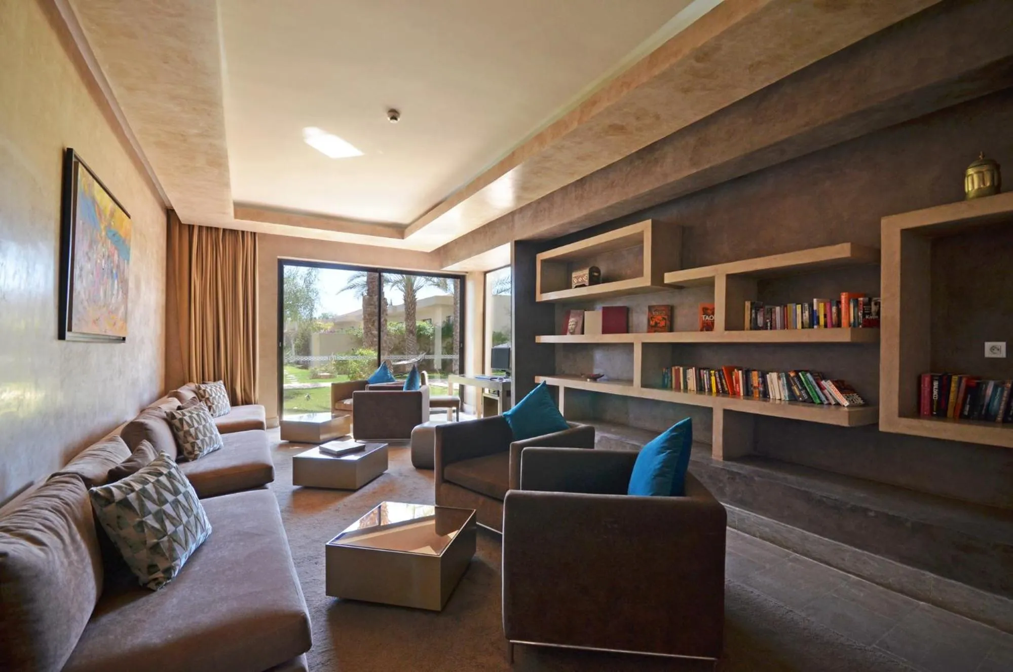 Library in Sirayane Boutique Hotel & Spa Marrakech