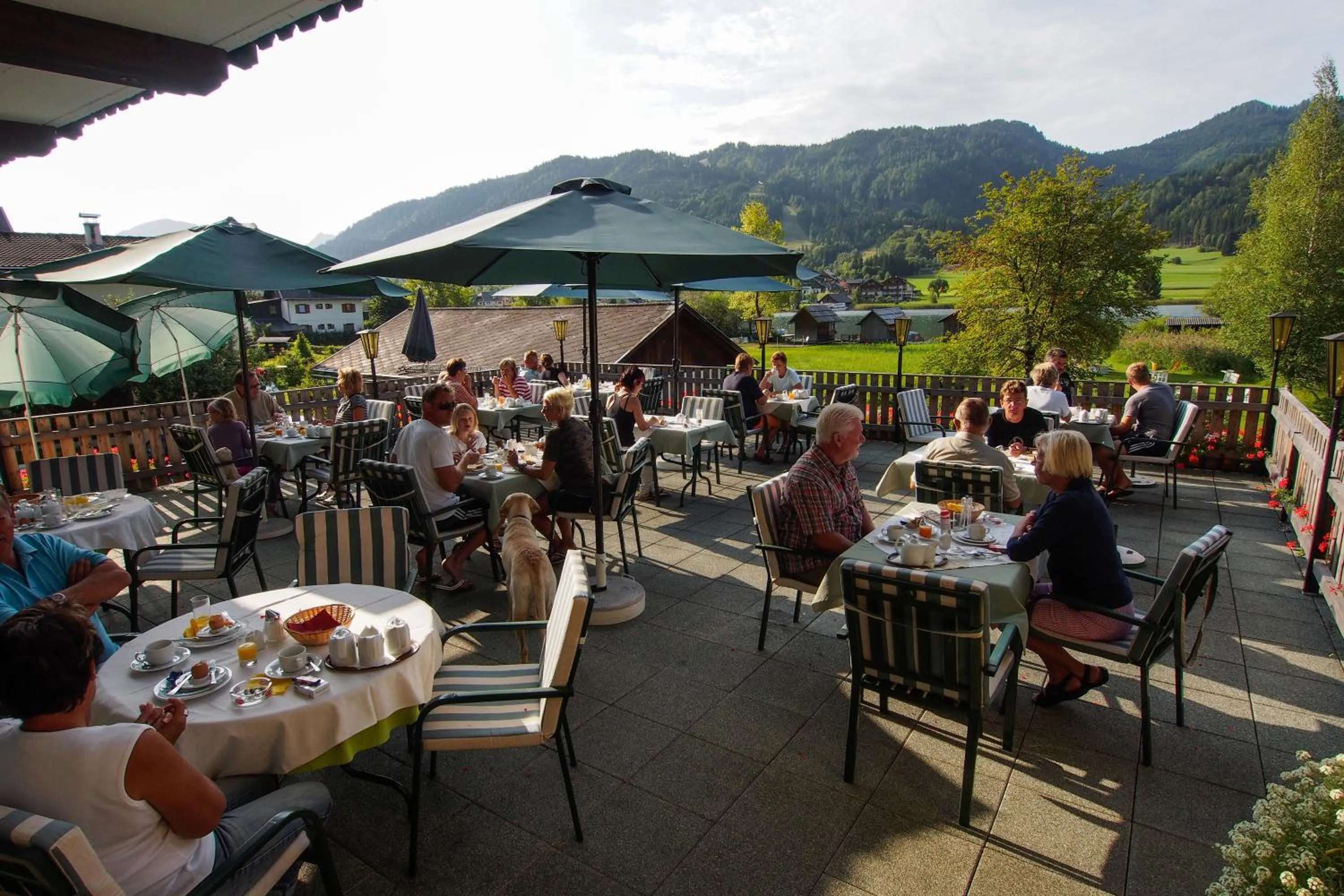 Balcony/Terrace in Hotel Lipeter & Bergheimat